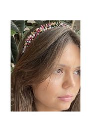 Pipol's Bazaar - Melissa Beaded Headband Multipink - hårbånd - multi - 2