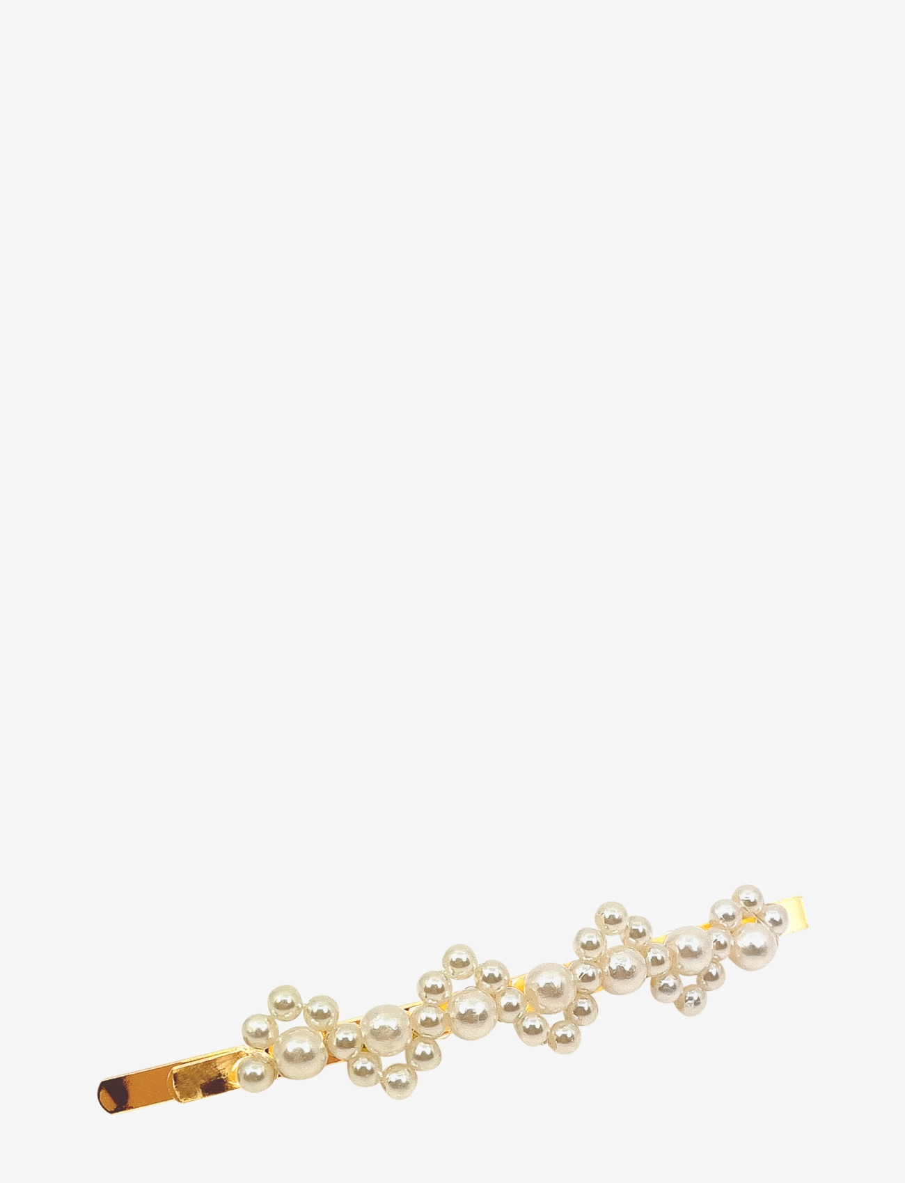 Pipol's Bazaar Marlene Pearl Pin - Haarschmuck - WHITE / gold