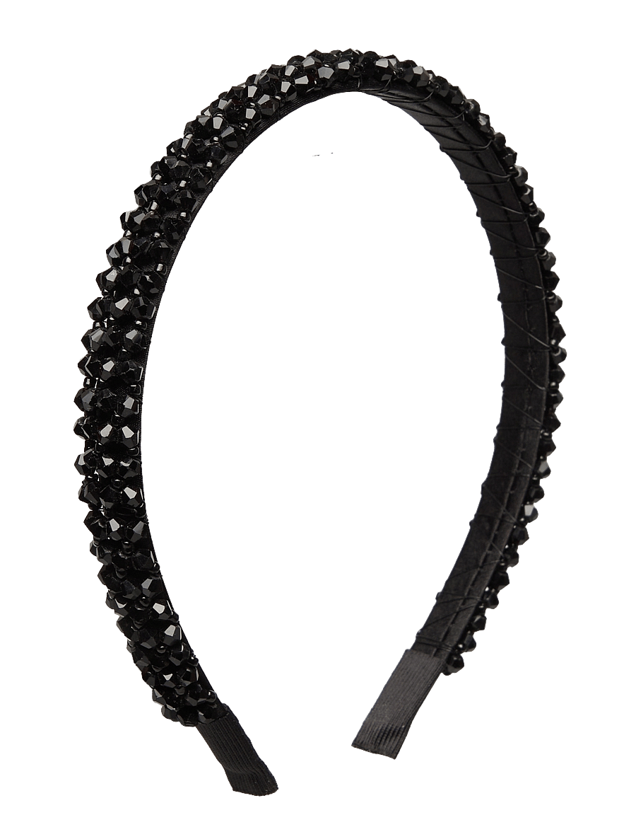 Pipol's Bazaar - Strass Diadema Black - peavõrud - black - 1