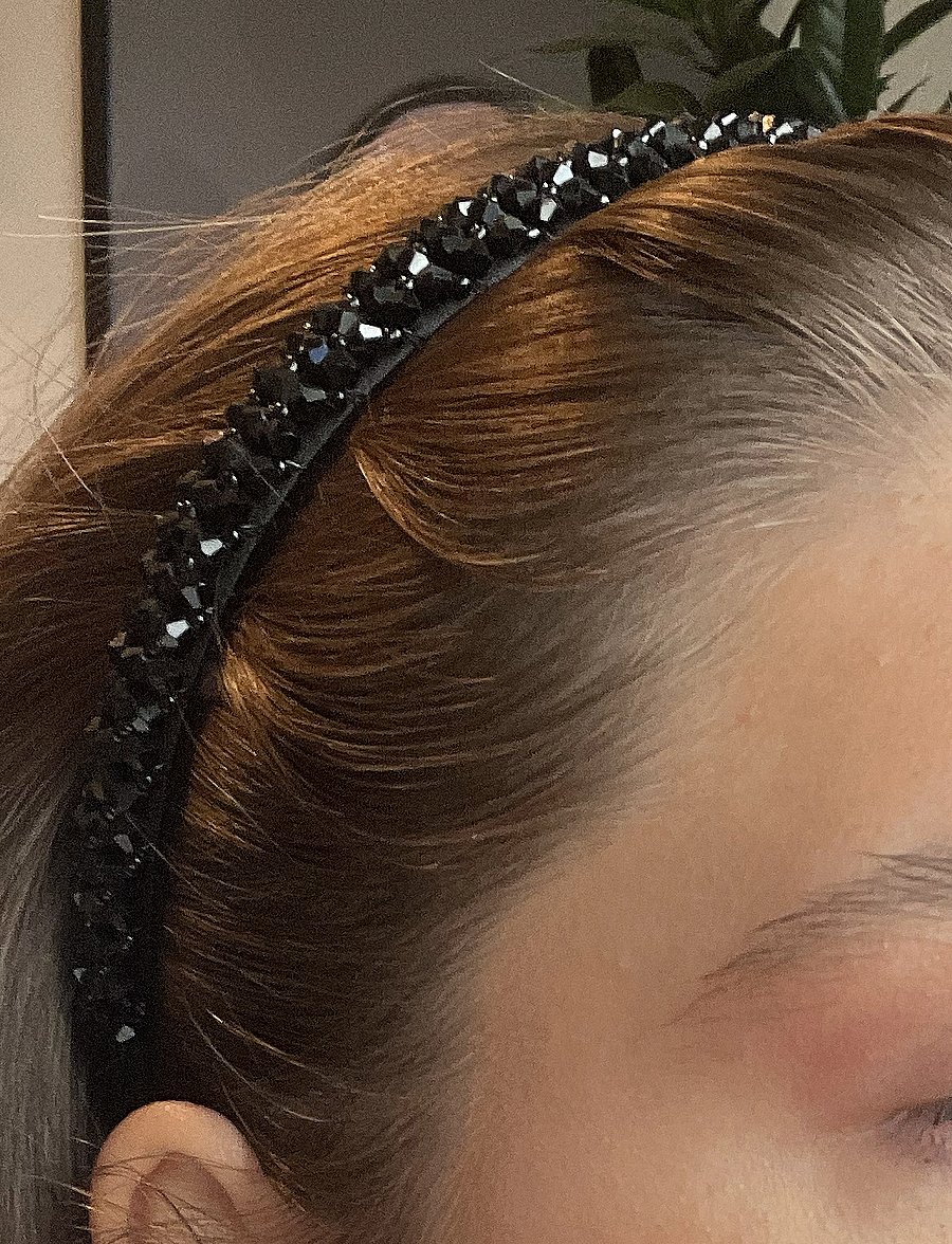 Pipol's Bazaar - Strass Diadema Black - peavõrud - black - 0