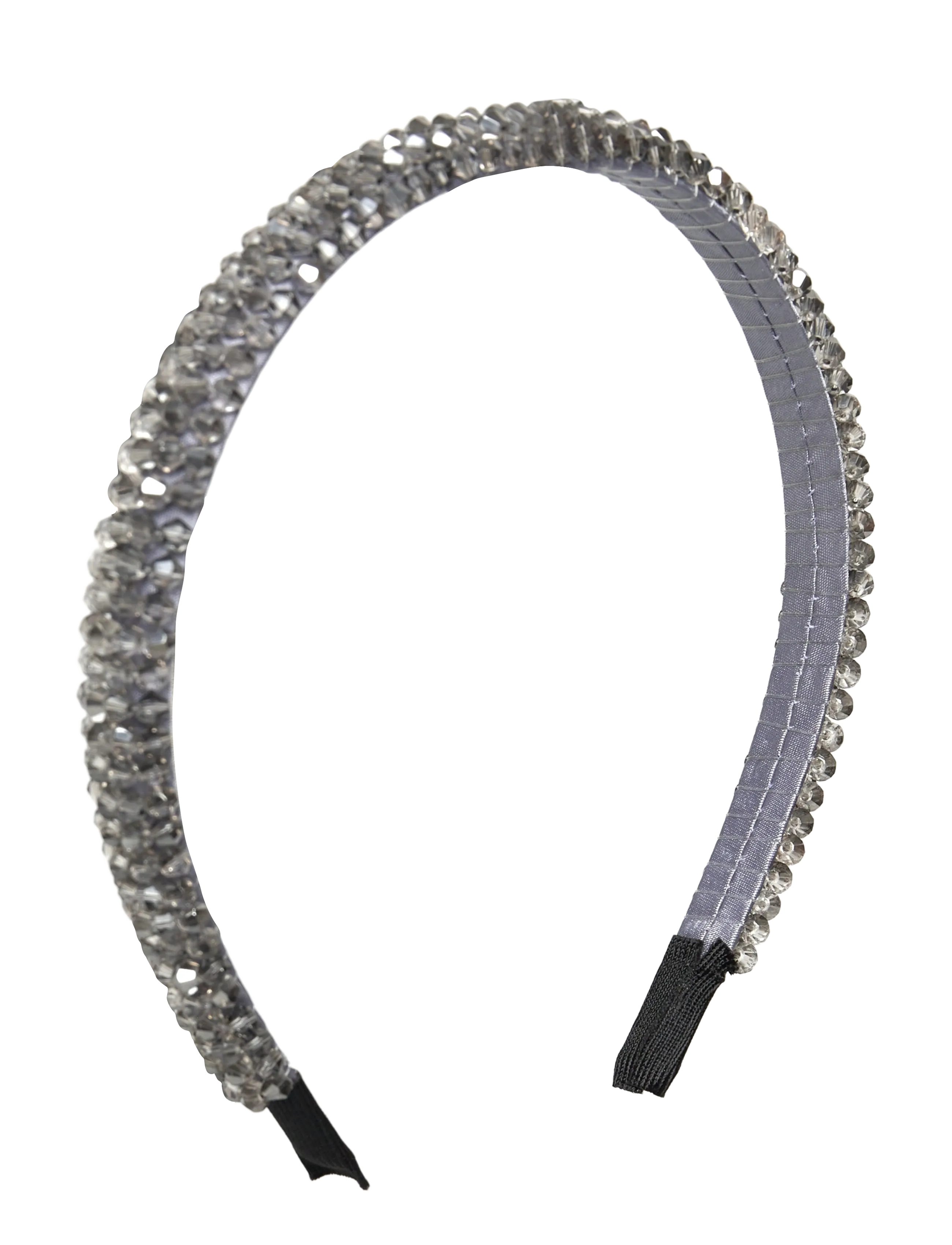 Pipol's Bazaar Strass Diadema, One Size, Hair Accessories, Silber - Band, Beauty