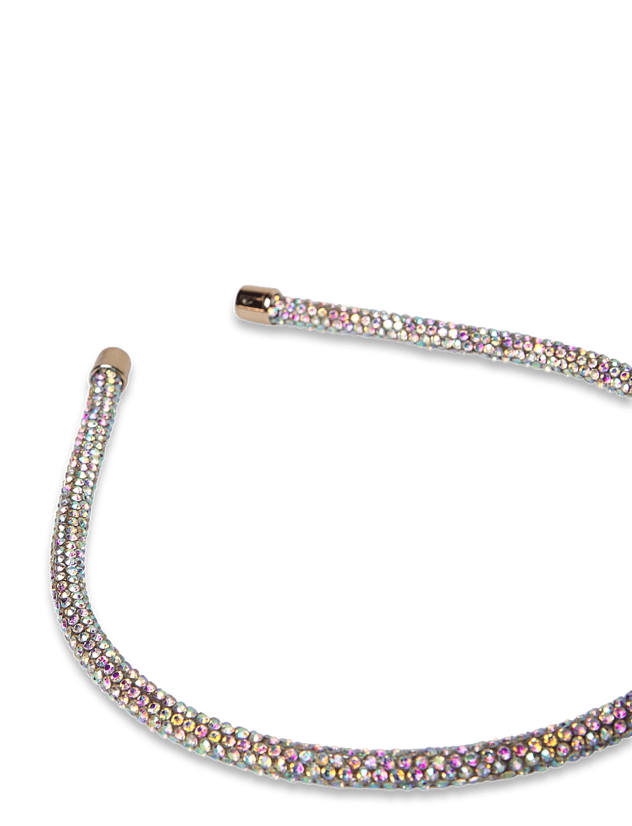 Pipol's Bazaar - Sia Diadema Glitter Silver - hårband & diadem - silver - 2