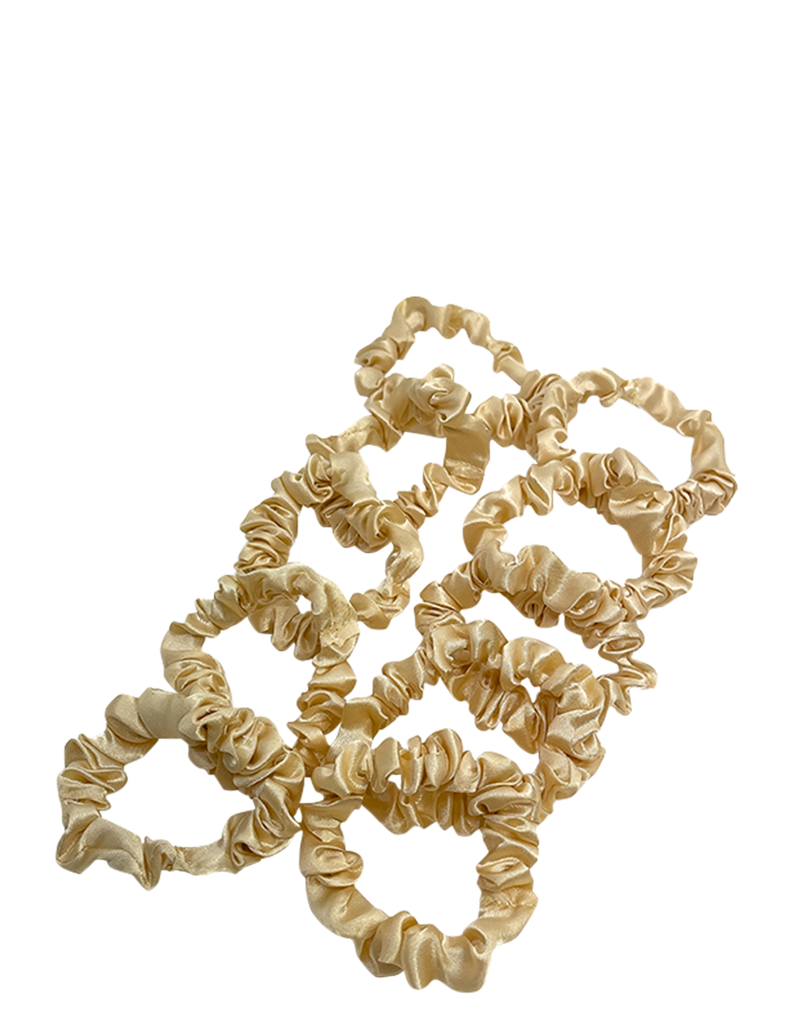 Pipol's Bazaar Skinny Scrunchie 10 pcs - Haarschmuck - BEIGE / beige
