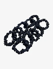 Pipol's Bazaar - Skinny Scrunchie 10 pcs - scrunchies - black - 0