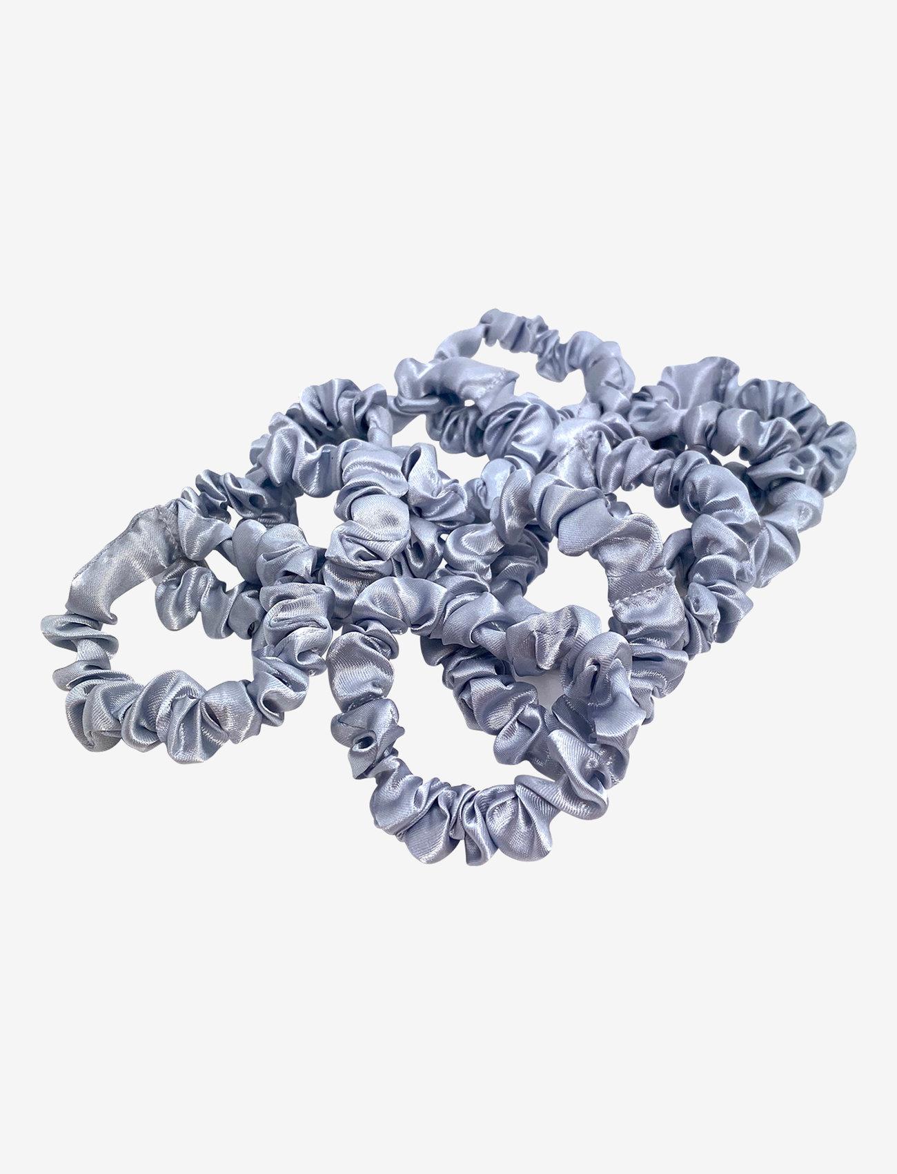 Pipol's Bazaar - Skinny Scrunchie 10 pcs - geschenke unter chf 30 - grey - 0