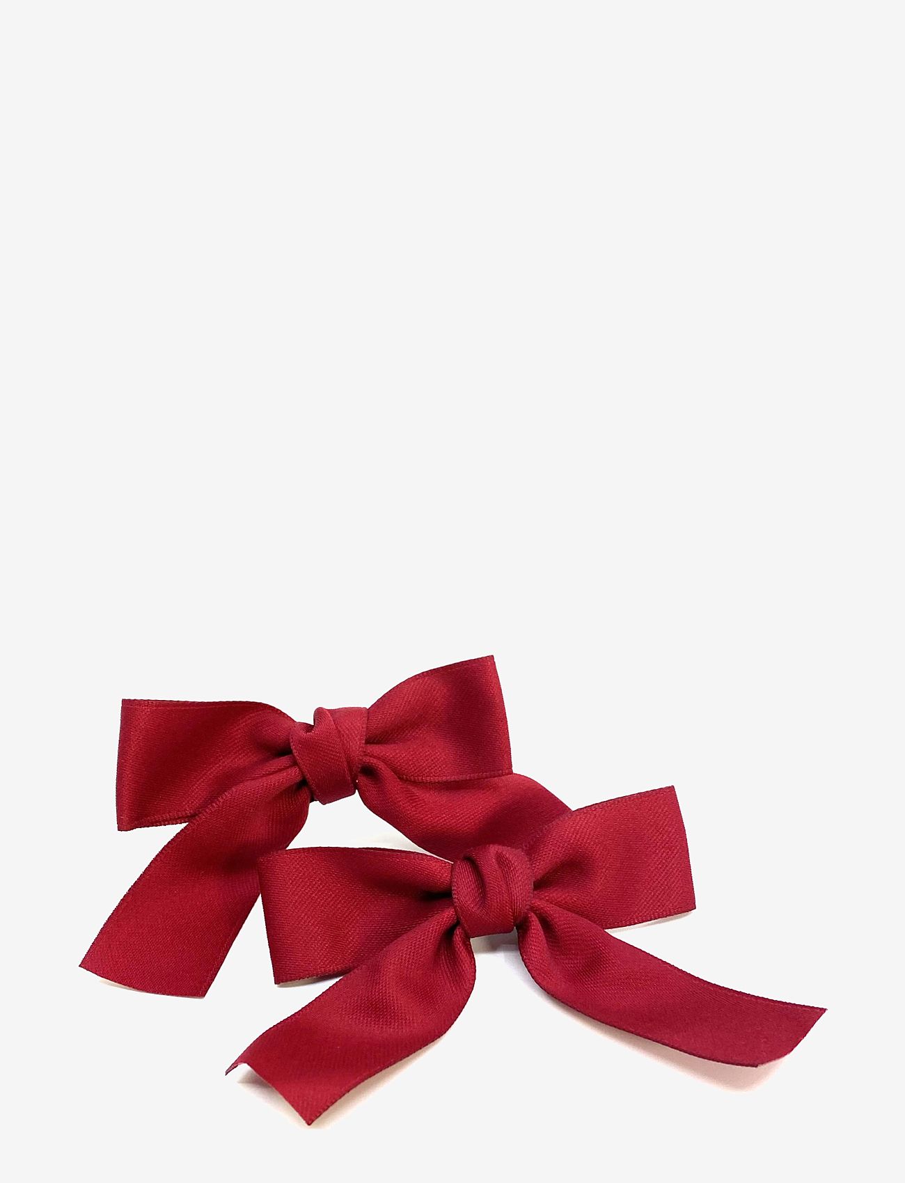 Pipol's Bazaar - Sandra Bow Clip plus Elastic Red - julklappar under 300kr - red - 0