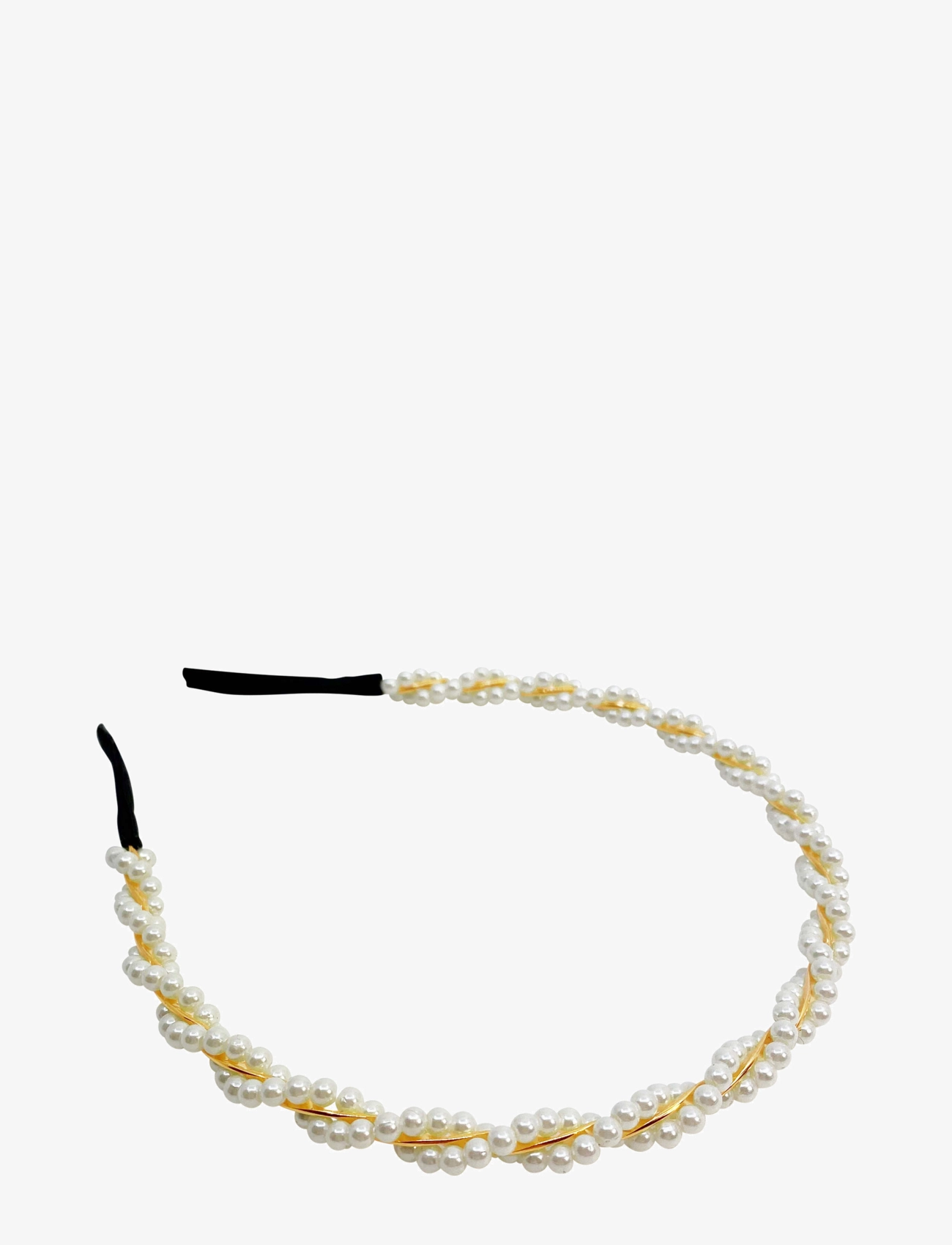 Pipol's Bazaar - Sofie Headband Gold & Pearl - hair band - gold - 1