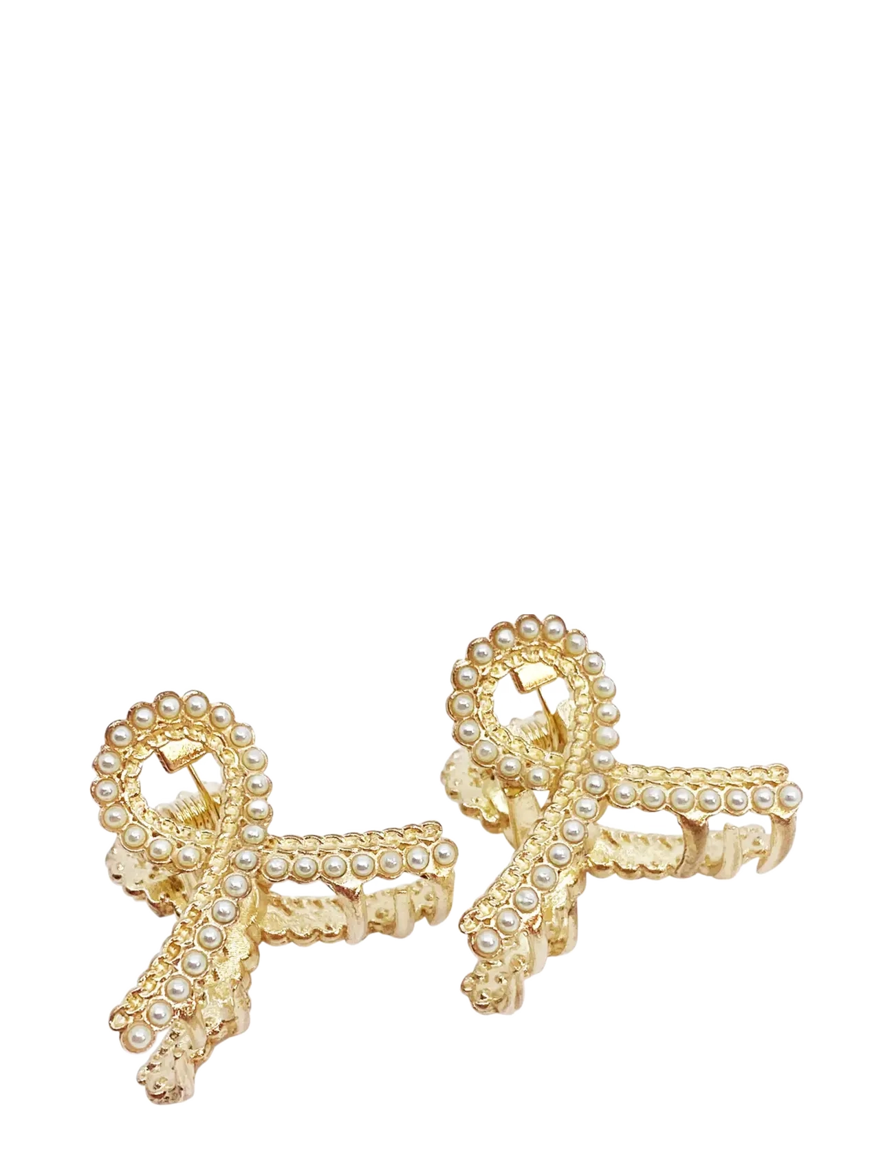 Pipol's Bazaar Fiona Mini Bow 2pc - Haarschmuck - GOLD / gold