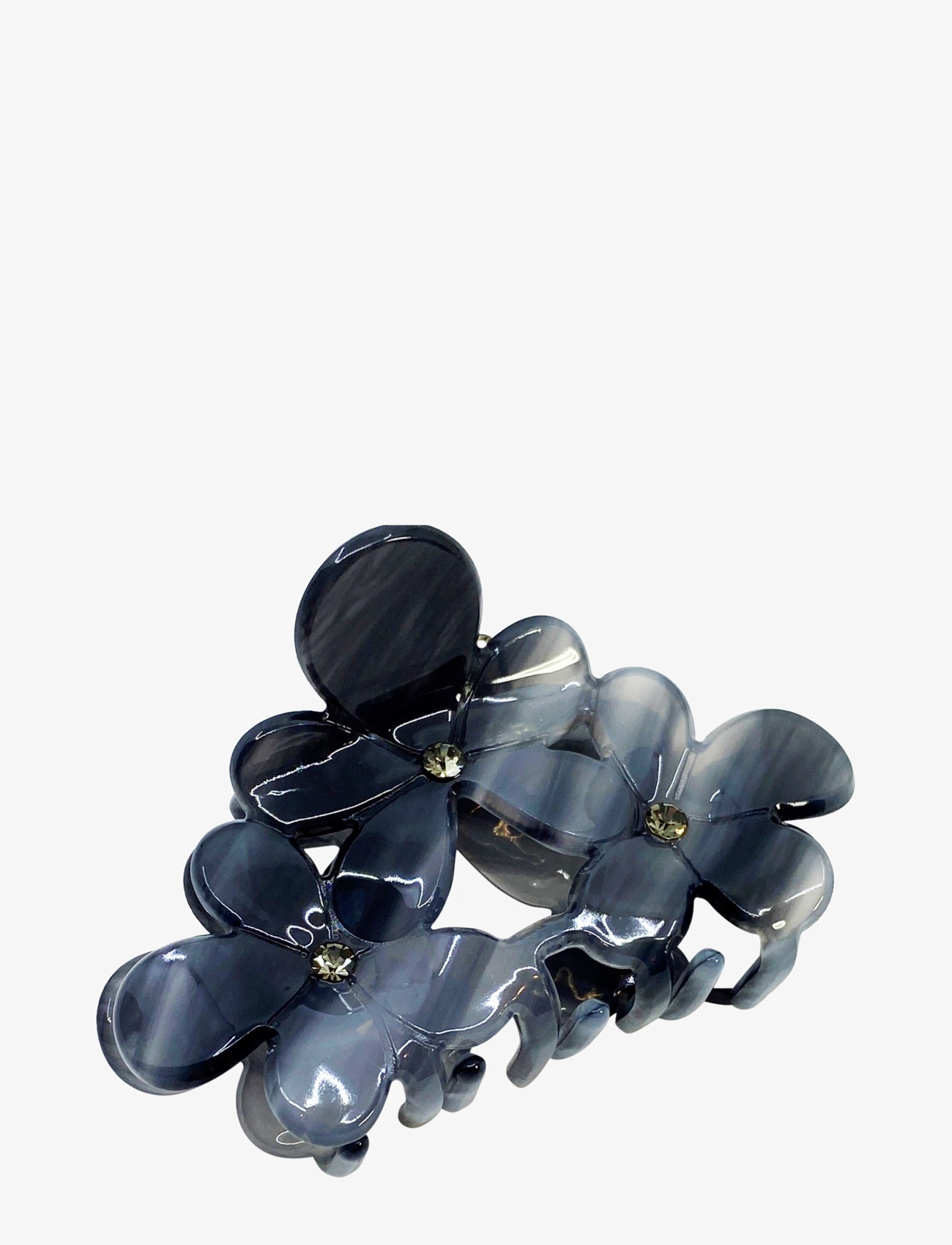 Pipol's Bazaar Poppy Clamp Black - Haarschmuck - BLACK / black