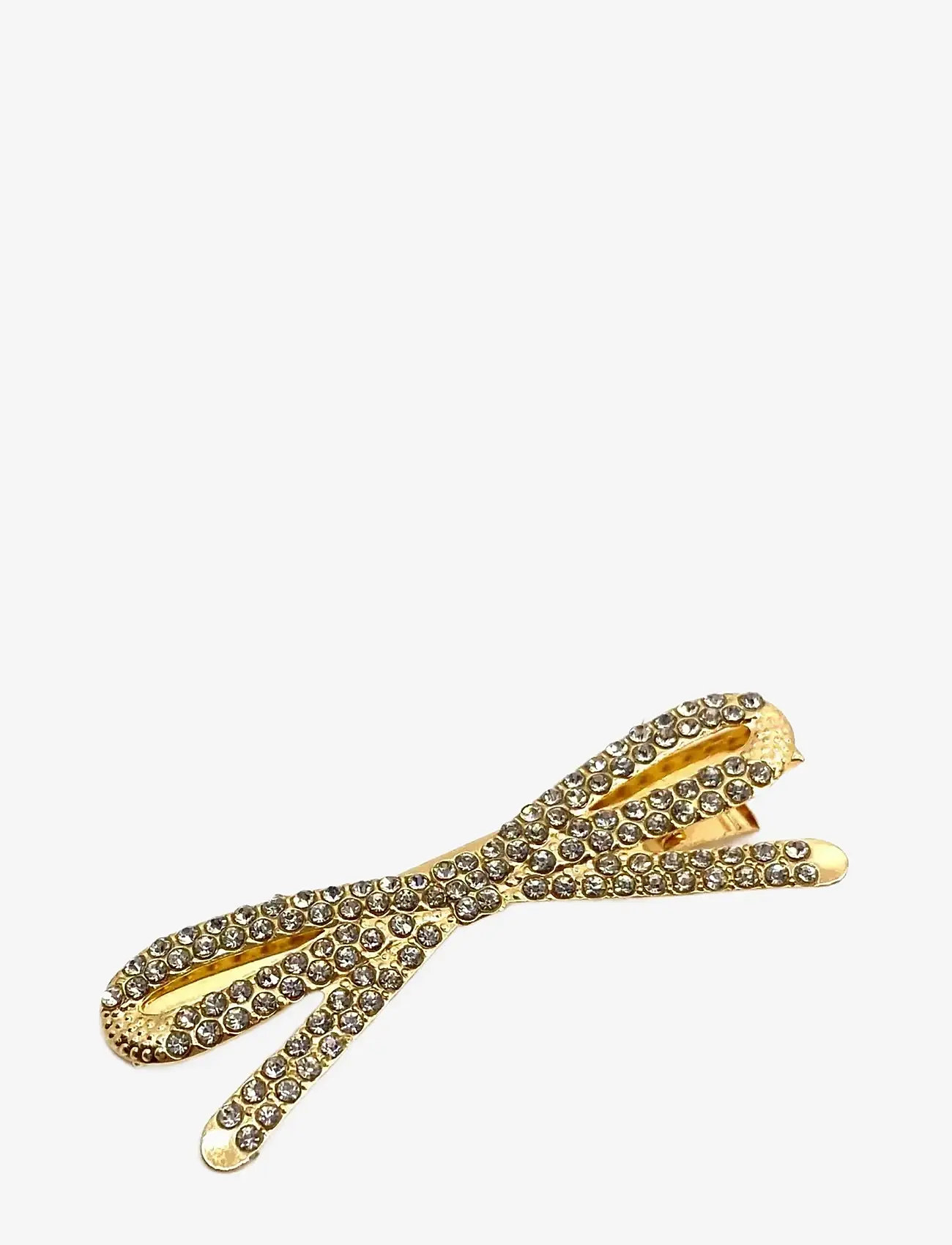 Pipol's Bazaar - Glitter Snap Bow thin - haarspange - gold - 0