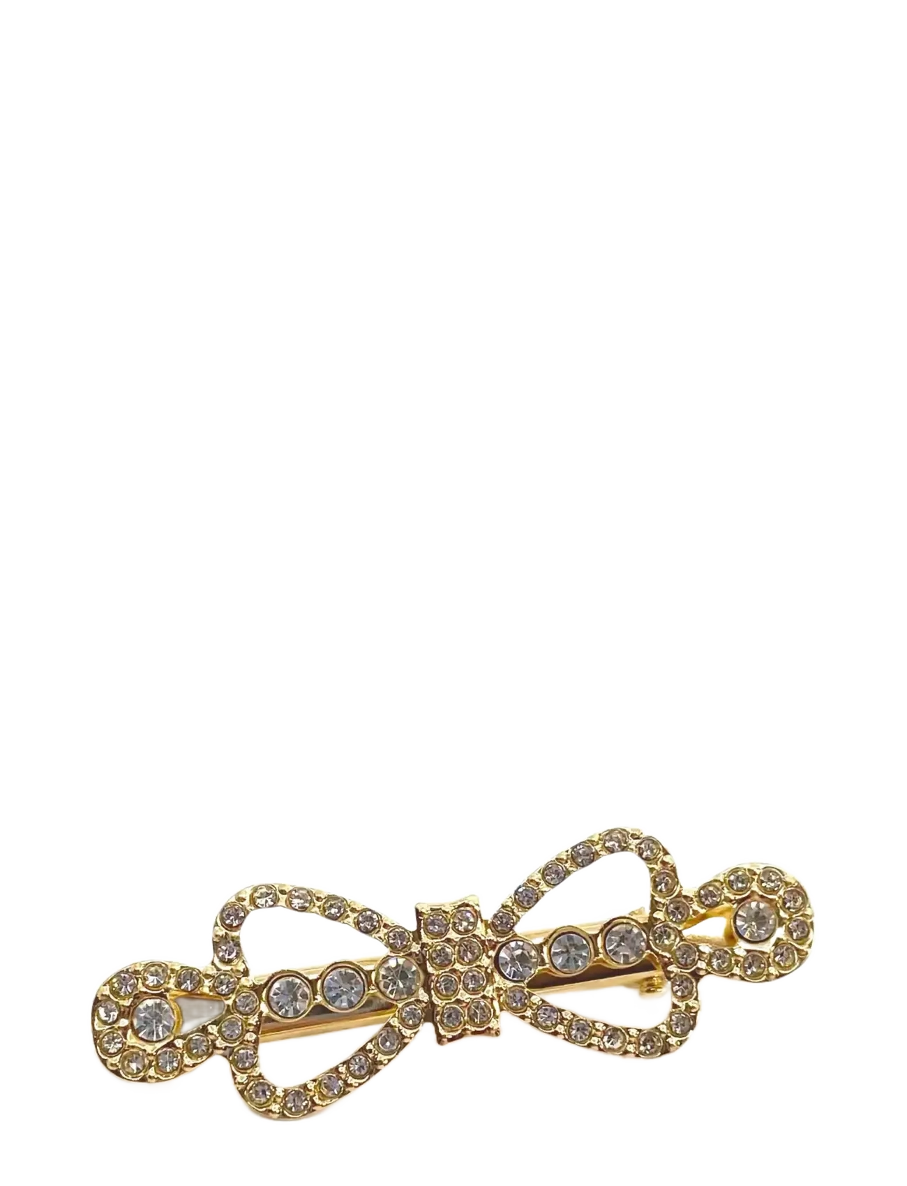 Pipol's Bazaar Glitter Snap Knot - Haarschmuck - GOLD / gold