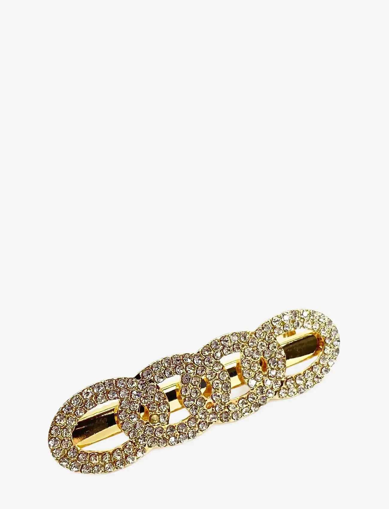 Pipol's Bazaar - Glitter Snap Cirque - haarspange - gold - 0