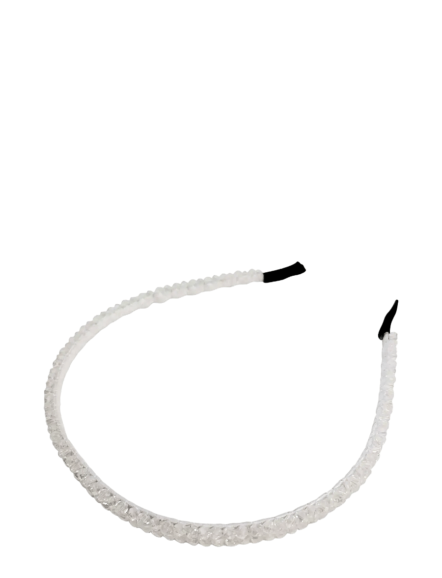 Pipol's Bazaar - Chrissy Headband Clear - hårbånd - white - 0