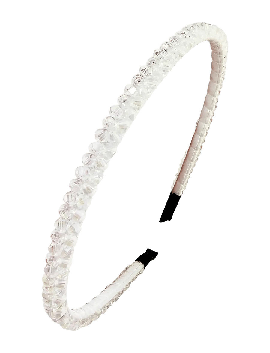 Pipol's Bazaar - Chrissy Headband Clear - hårbånd - white - 1
