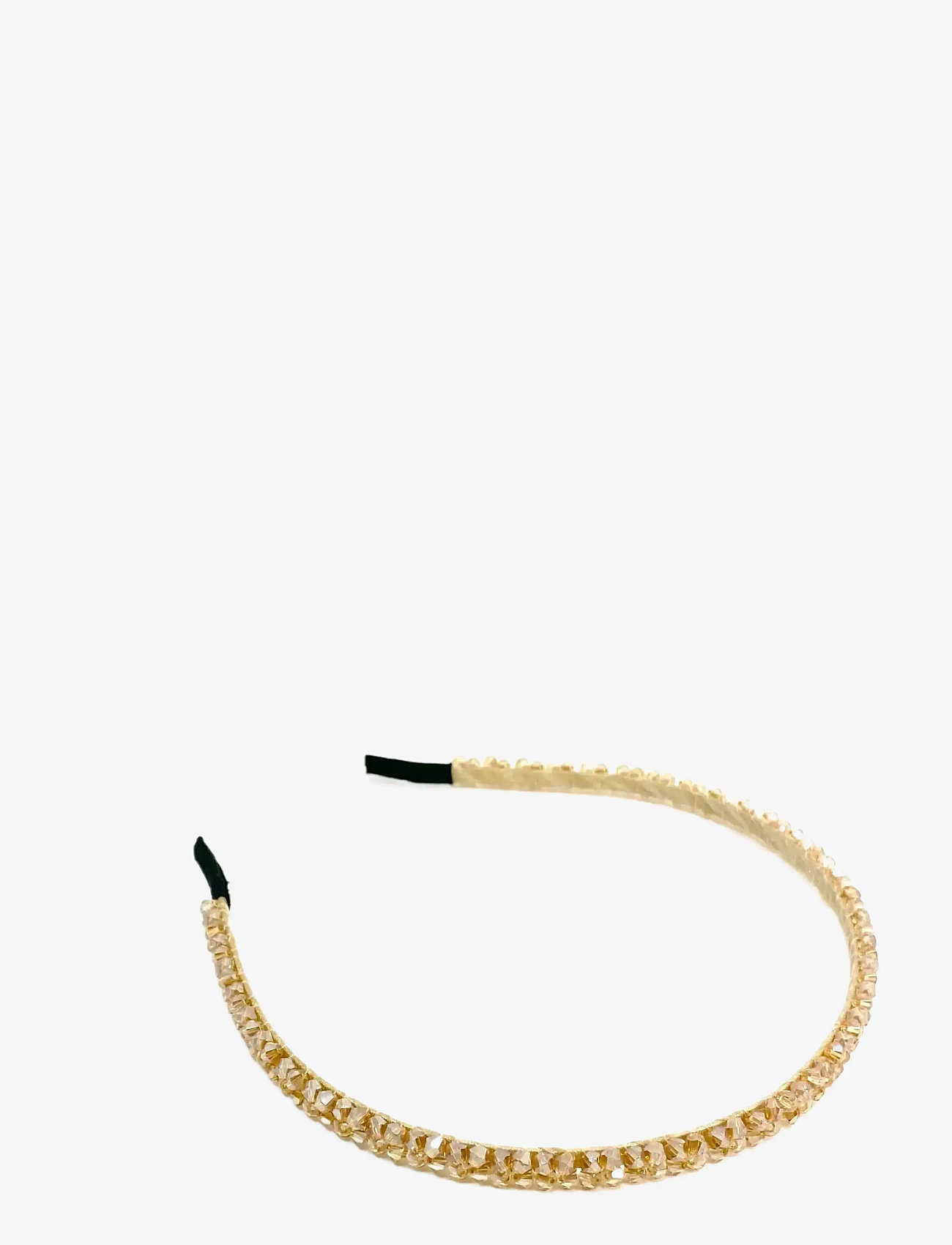 Pipol's Bazaar - Chrissy Headband Champagne - hiuspannat - gold - 0