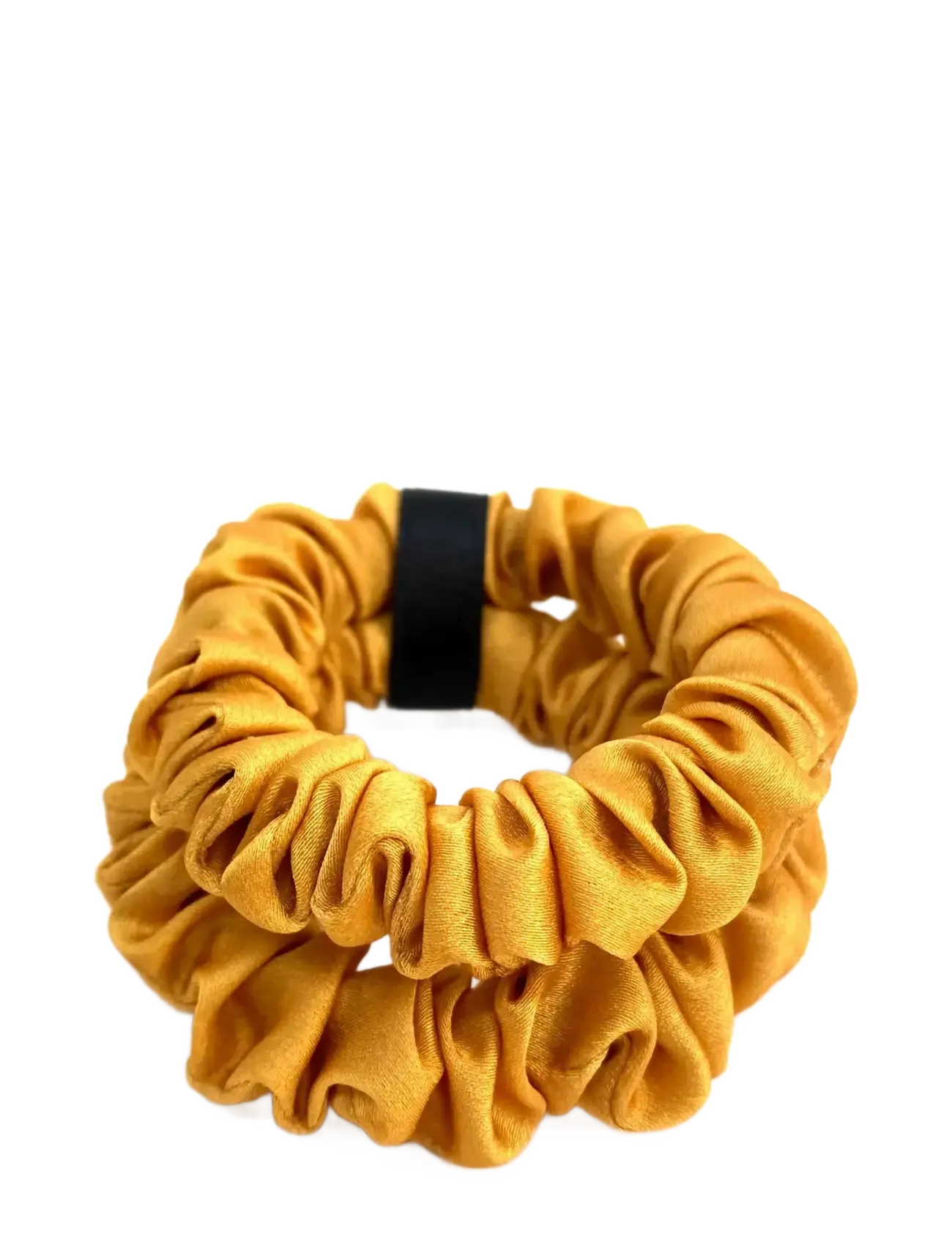 Pipol's Bazaar Delize De Luxe Scrunchie Mustard 2 pcs - PIPOL'S BAZAAR - YELLOW / yellow