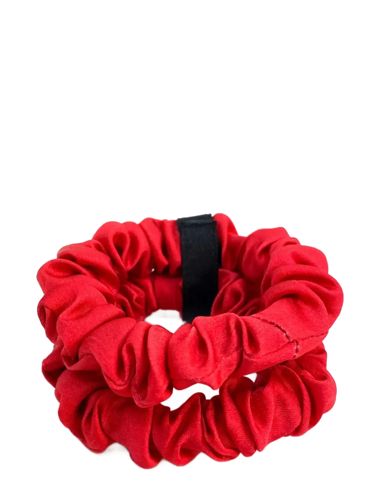 Pipol's Bazaar Delize De Luxe Scrunchie Red 2 pcs - Scrunchies ja patsikummid - RED / red