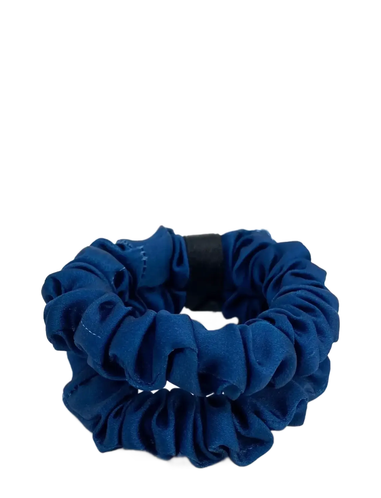 Pipol's Bazaar Delize De Luxe Scrunchie Blue 2 pcs - Haarschmuck - BLUE / blue