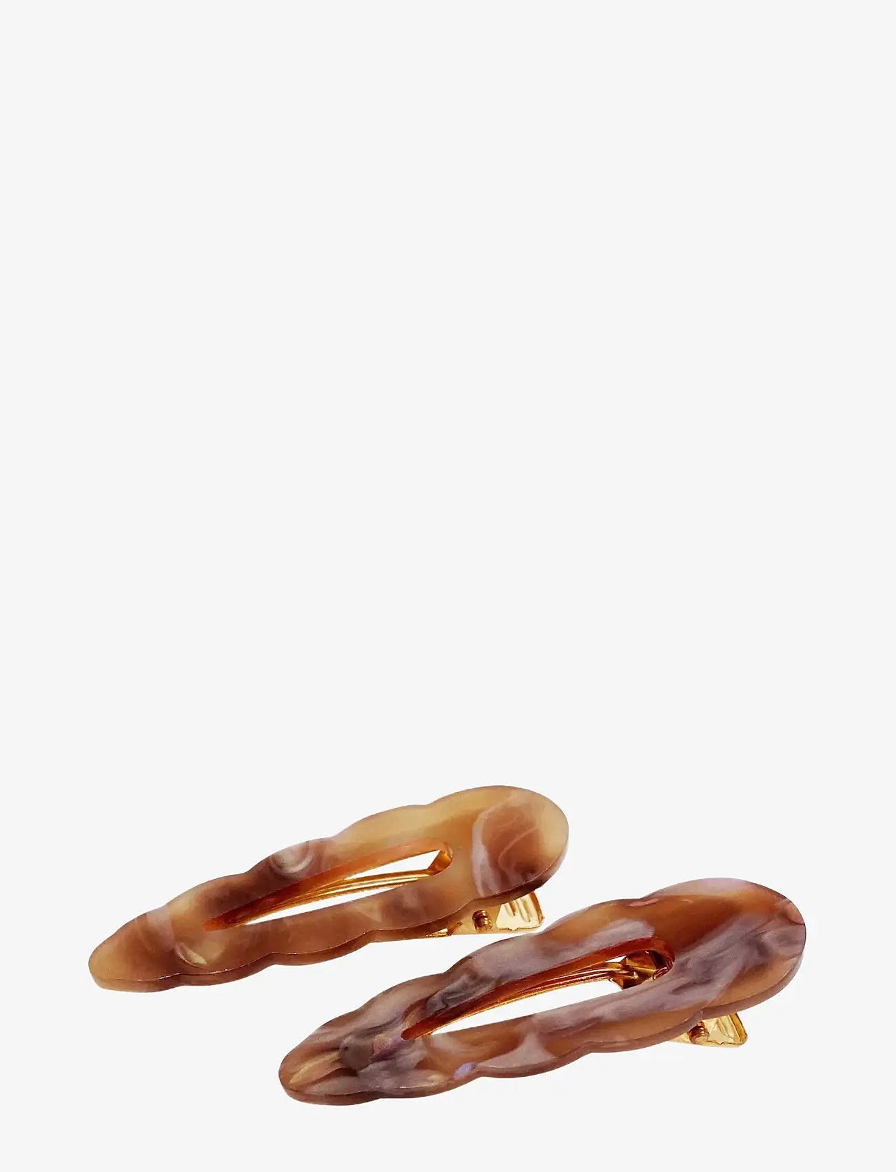 Pipol's Bazaar - Happy Snap Brown 2 pcs - brown - 1