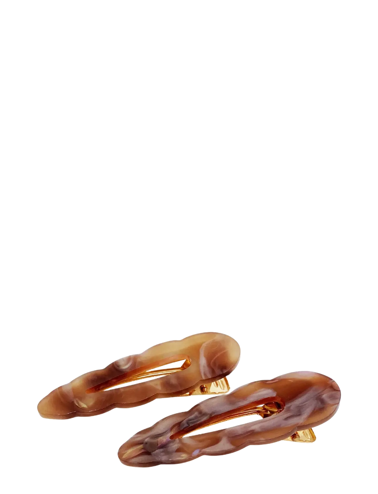 Pipol's Bazaar - Happy Snap Brown 2 pcs - brown - 1