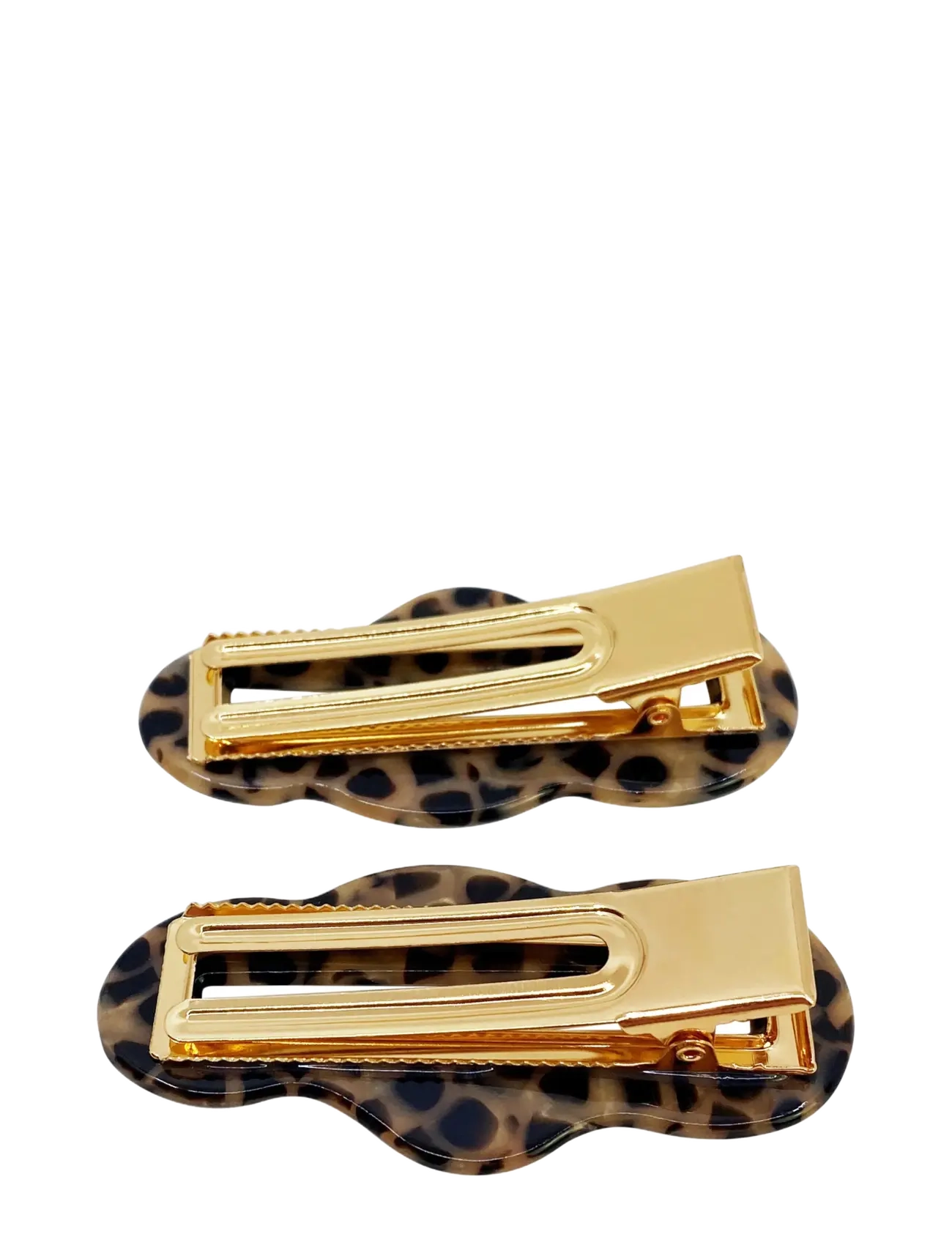Pipol's Bazaar - Jolly Snap Animal Brown 2 pcs - hair clips - brown - 2