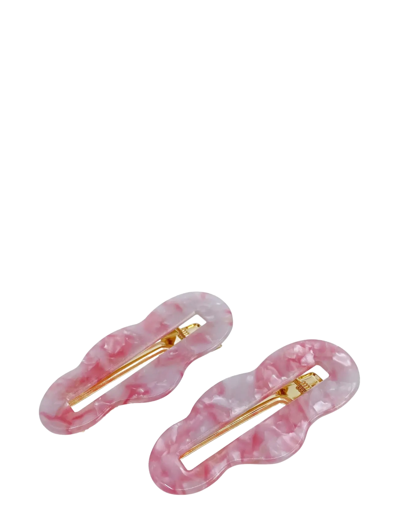 PIPOL'S BAZAAR Jolly Snap Marble Pink 2 Pcs Pink - One Size - Damen