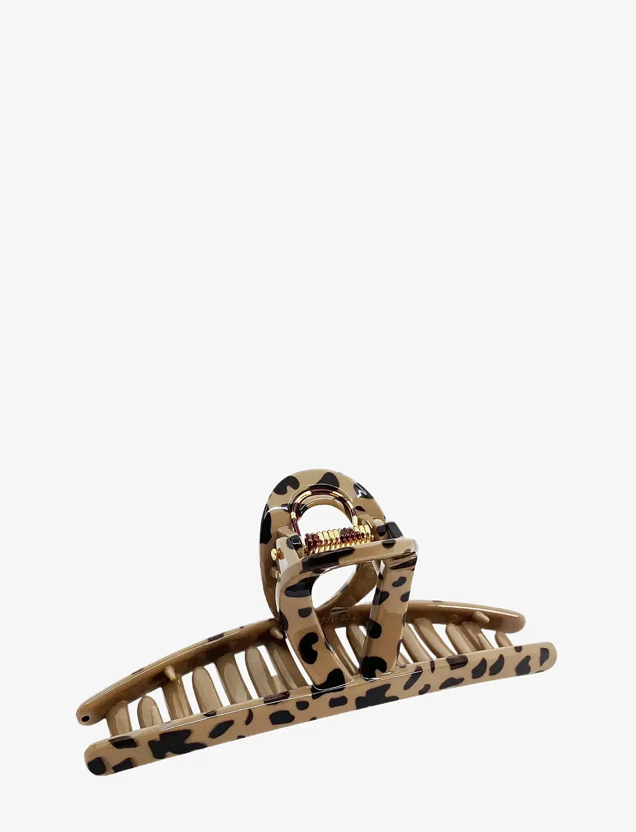 Pipol's Bazaar - Bonny Thin Clasp Leo Beige - hårklemmer - beige - 0