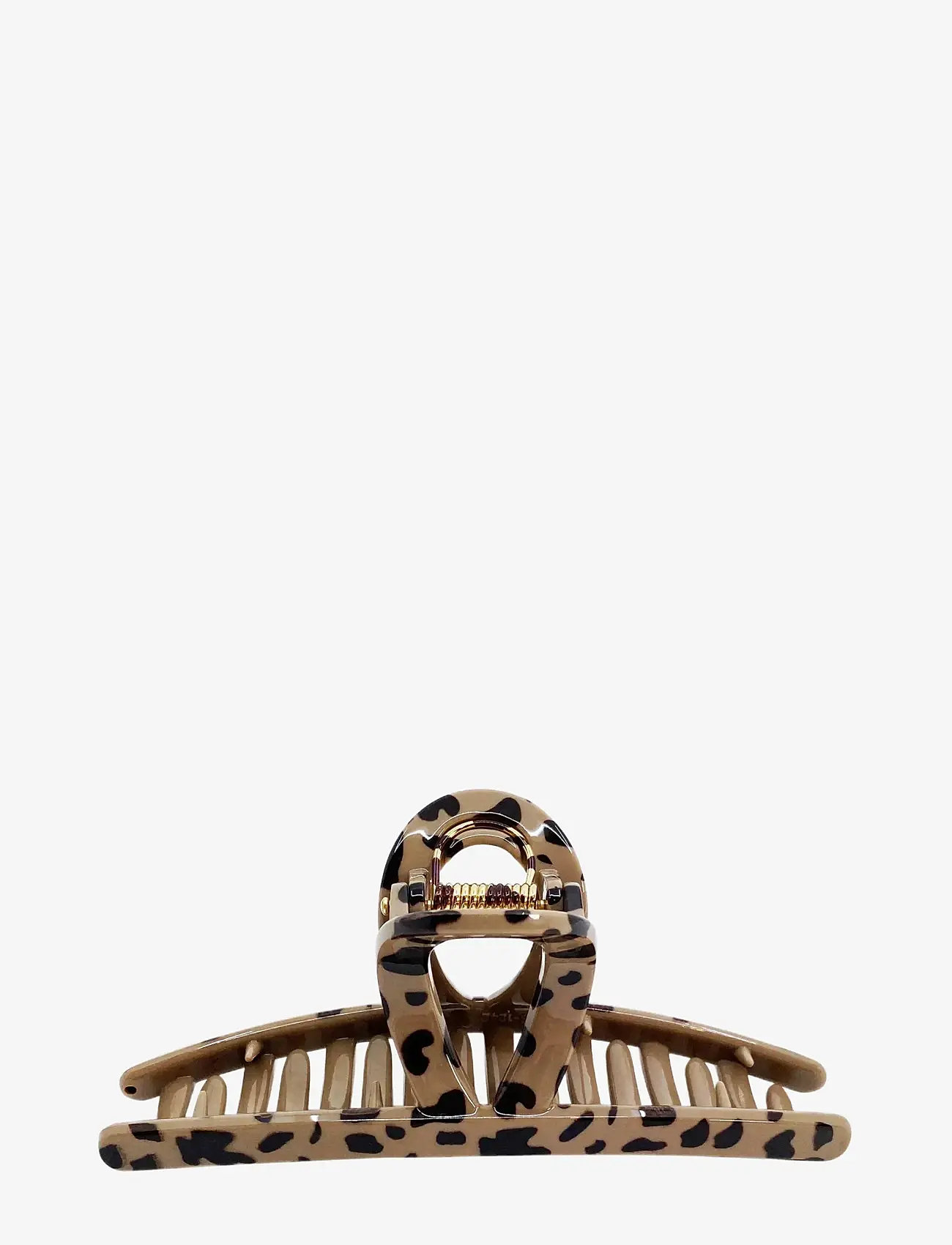 Pipol's Bazaar - Bonny Thin Clasp Leo Beige - hårklemmer - beige - 1