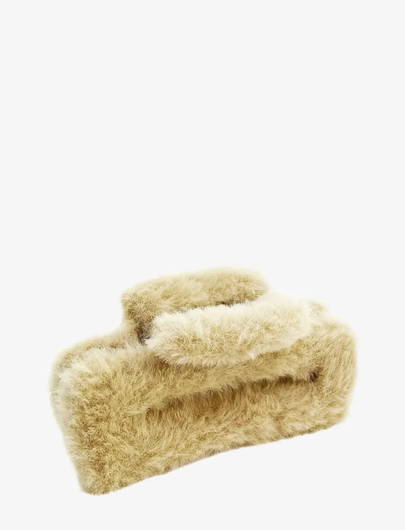 Pipol's Bazaar - Cally Furry Clamp Big Beige - gifts below 15000kr - beige - 1