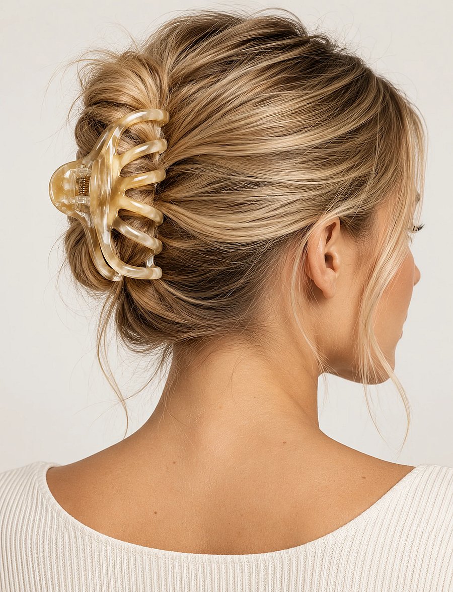 Pipol's Bazaar - Maya Clamp - hårklemmer - beige - 0