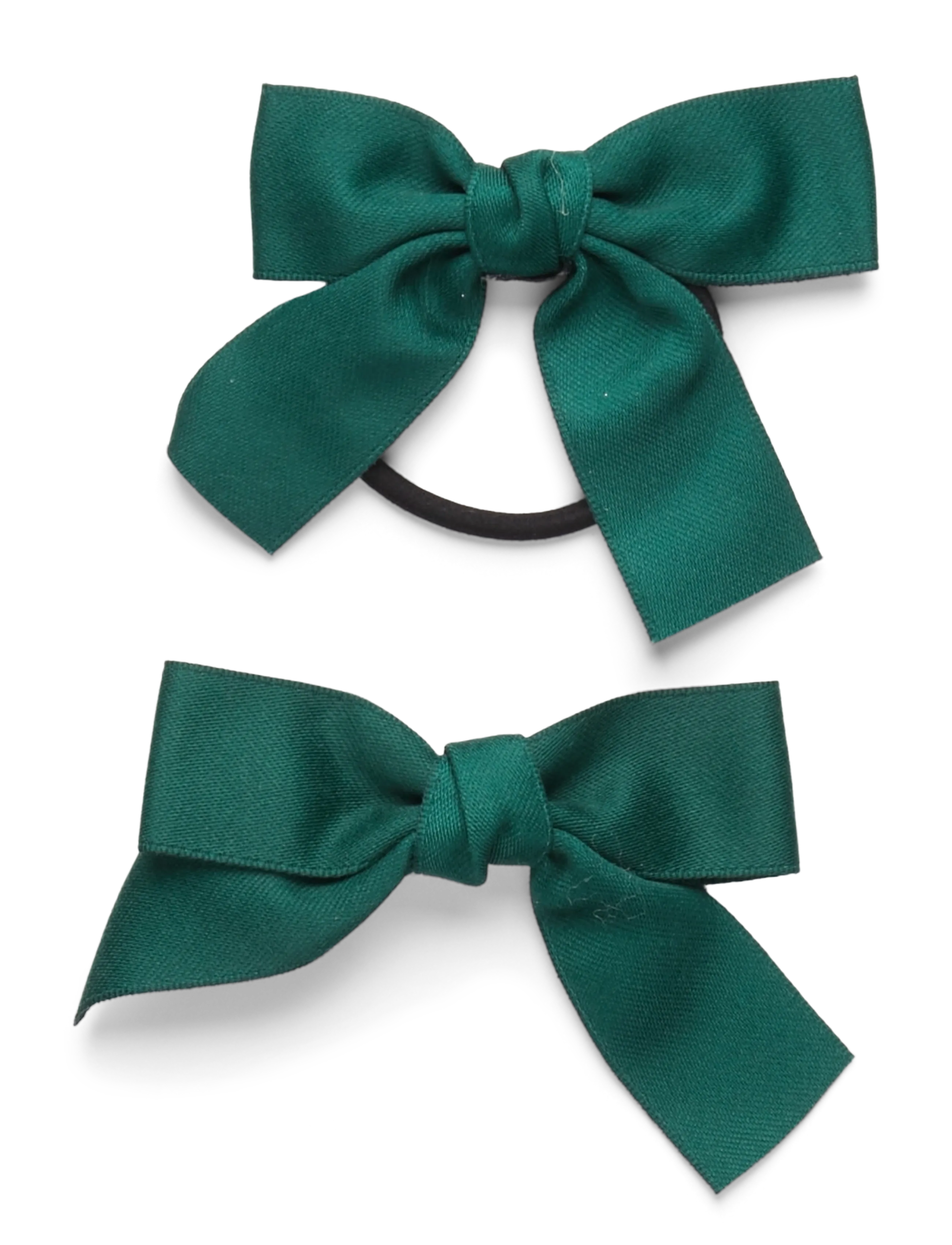 Pipol's Bazaar Sandra Bow Clip Plus Elastic Green, One Size, Hair Accessories, Grün - Pins, Beauty