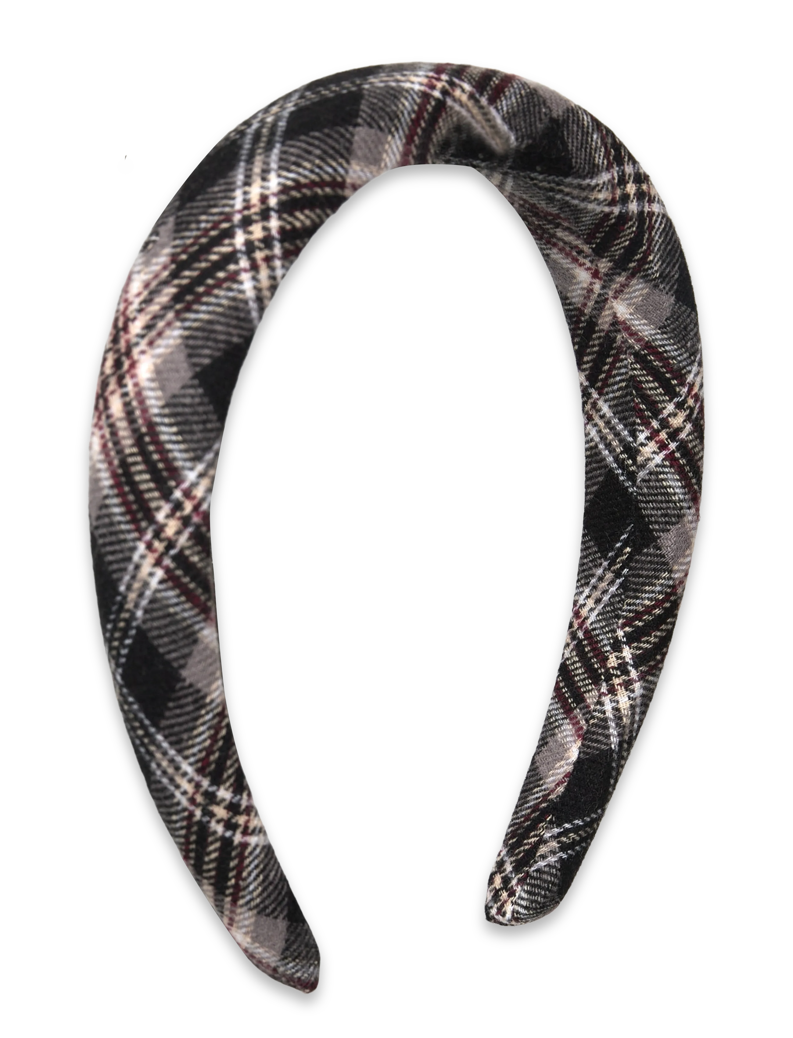 Pipol's Bazaar Tartan Head Black - Accessoires - BLACK / multi