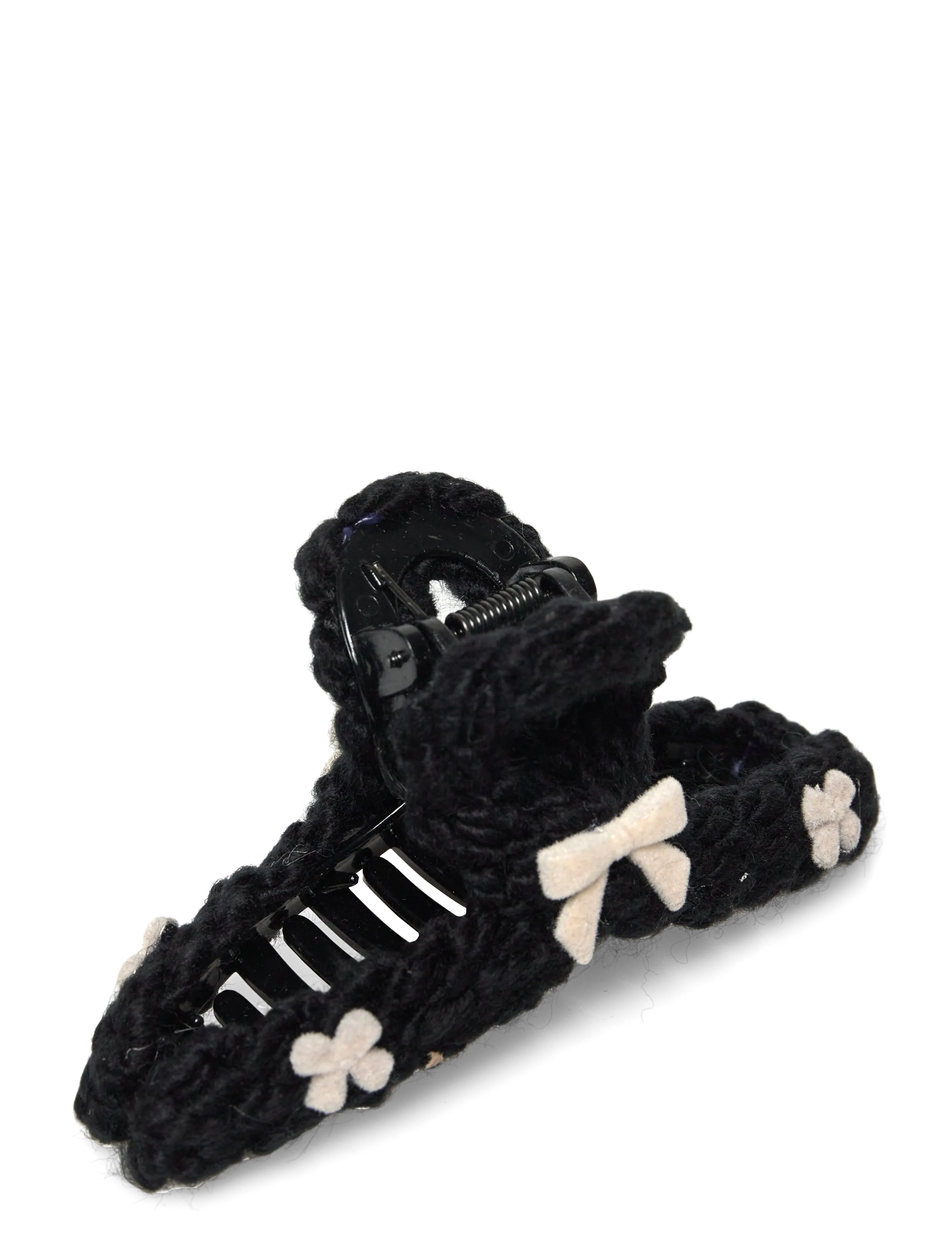 Pipol's Bazaar Maryam Bow Clamp - Accessoires - BLACK / black