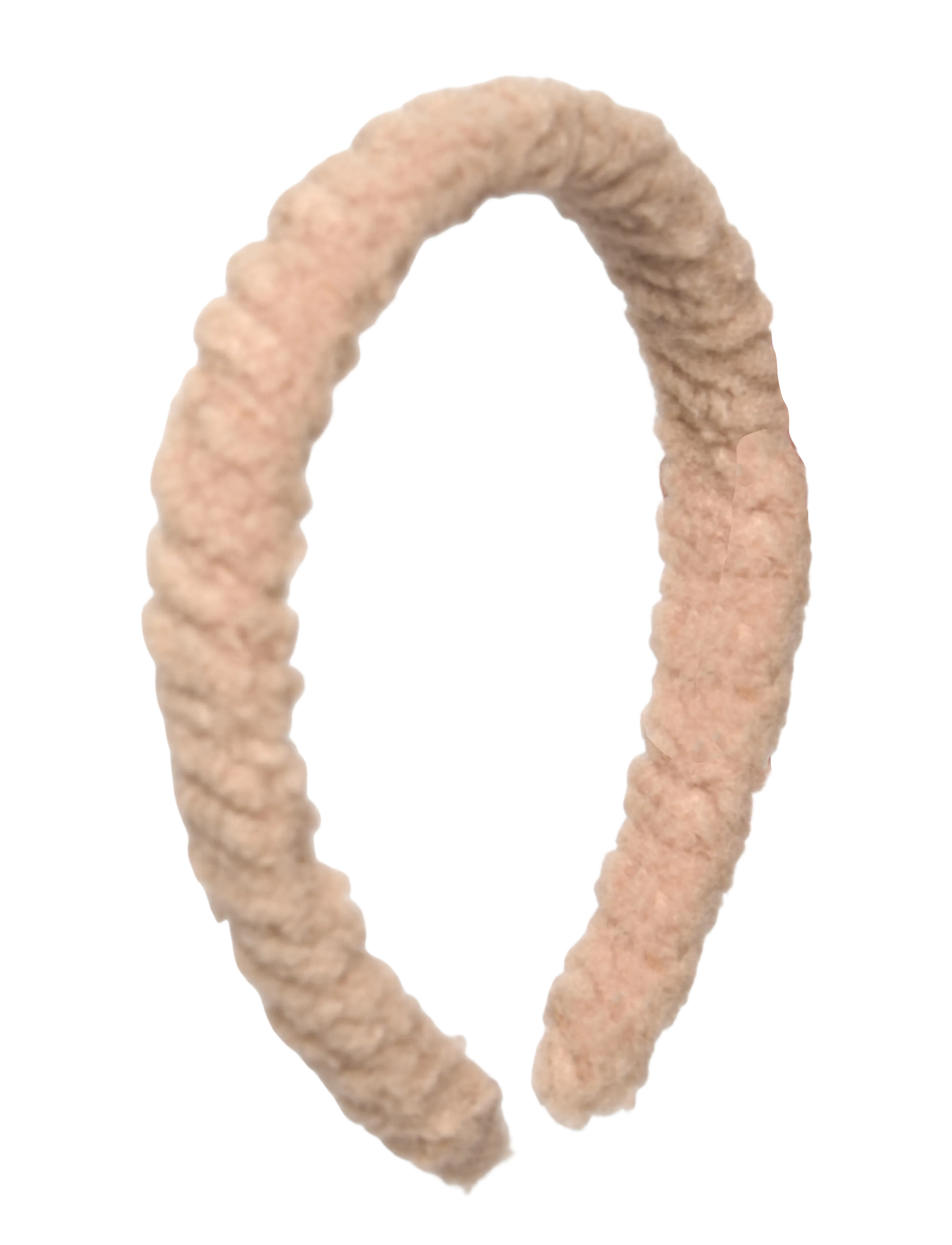 Pipol's Bazaar - Furry Headband - headbands - beige - 1