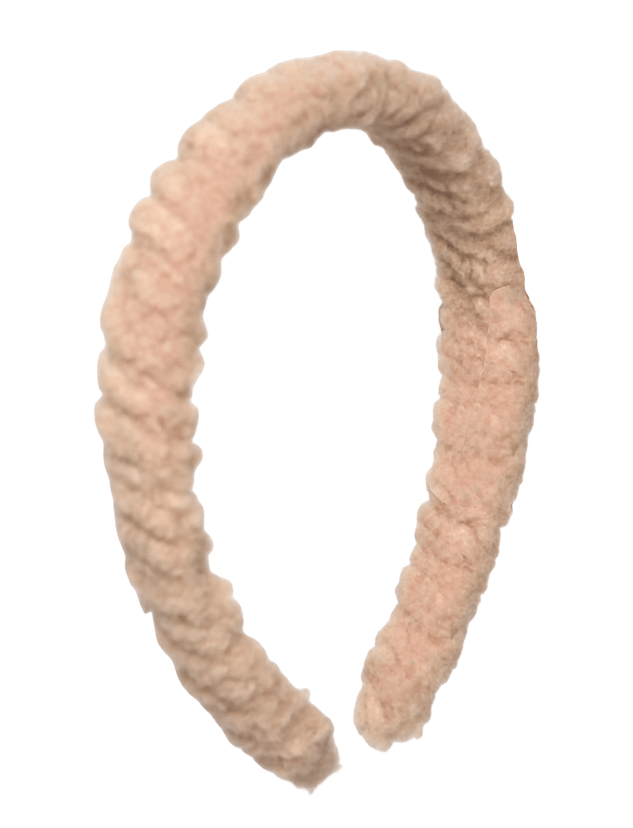 Pipol's Bazaar - Furry Headband - hårbånd - beige - 1