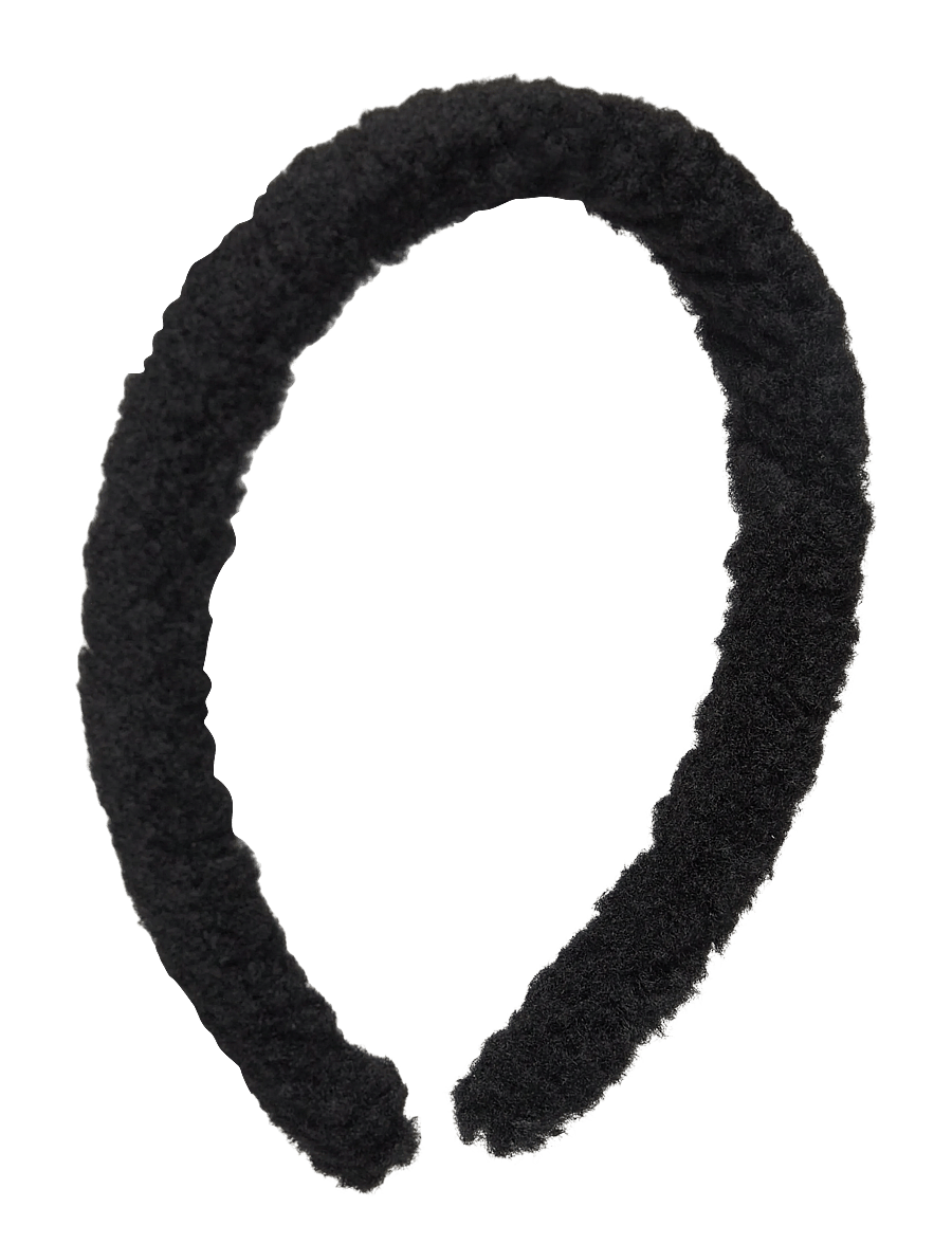 Pipol's Bazaar - Furry Headband - pannband - black - 0