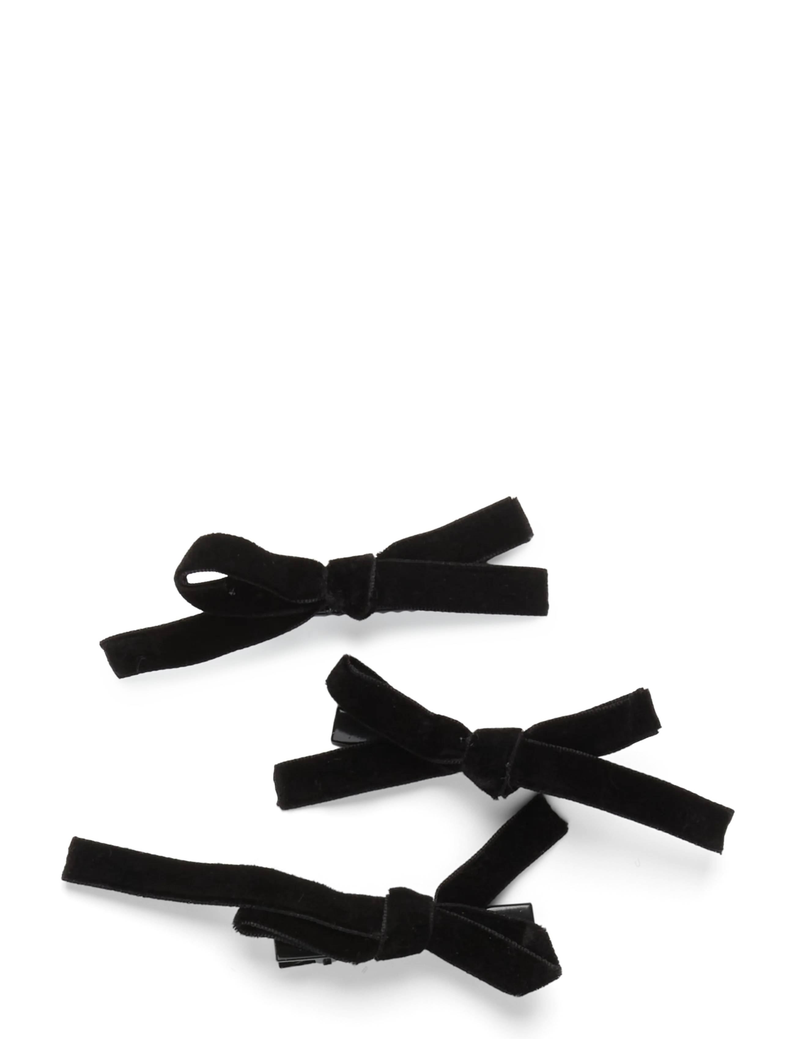 Pipol's Bazaar Rosella Trippel Bow 3pcs - Haarschmuck - BLACK / black
