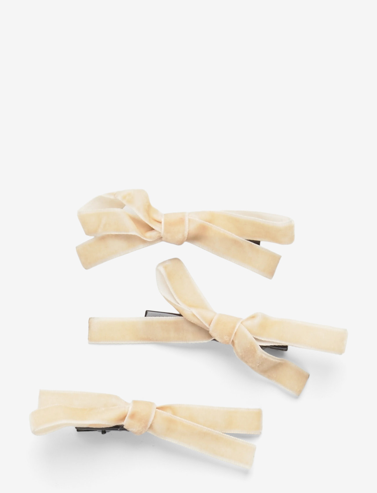 Pipol's Bazaar - Rosella Trippel Bow 3pcs - hårspænde - white - 1