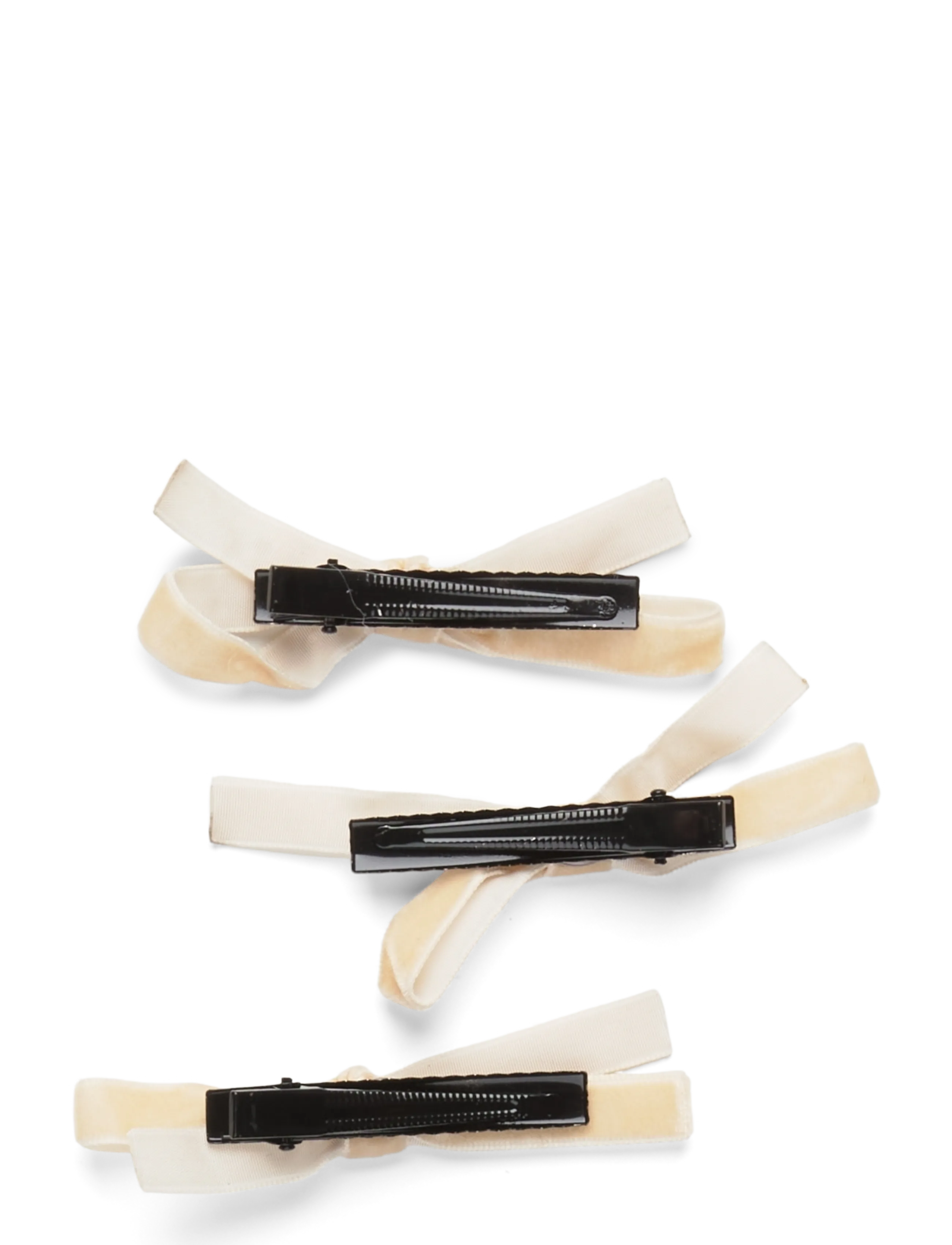 Pipol's Bazaar - Rosella Trippel Bow 3pcs - haarspangen - white - 2