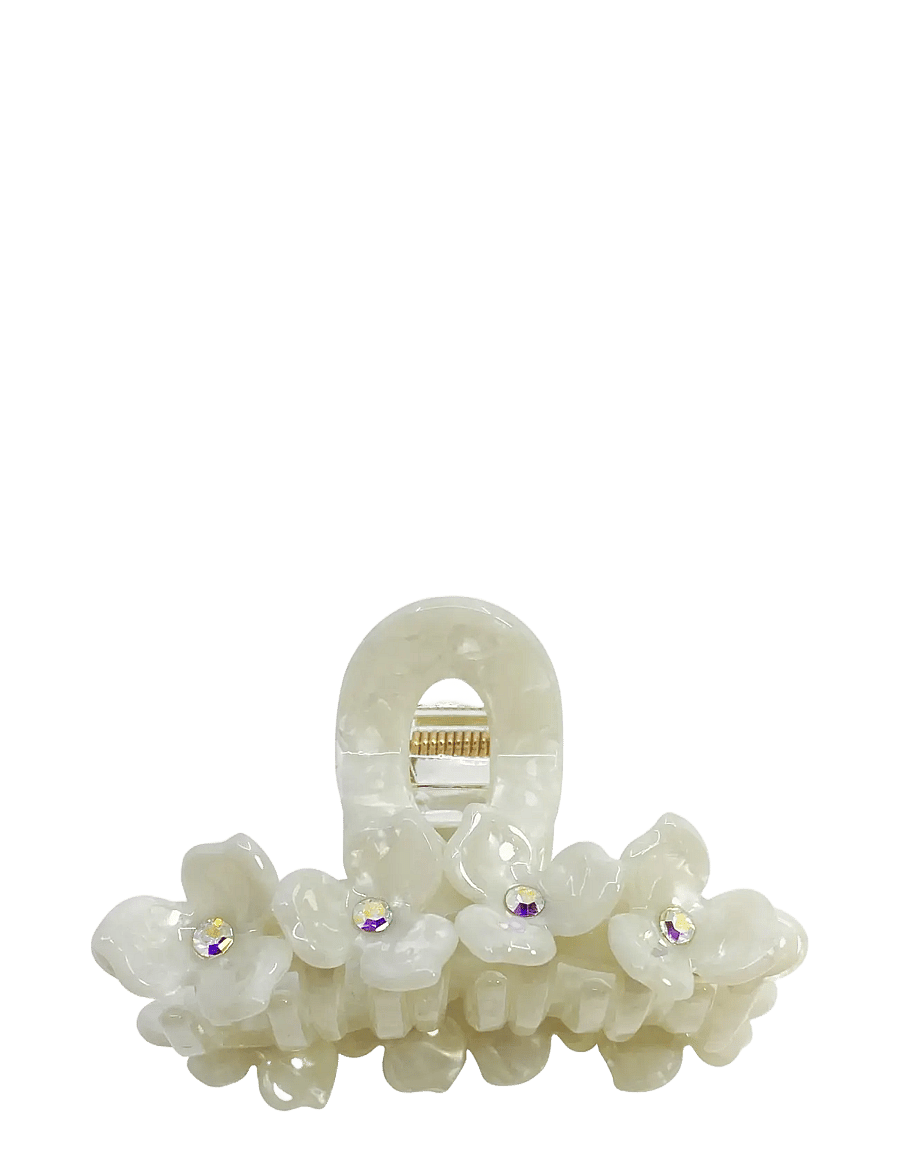 Pipol's Bazaar - Fiorella Clamp Near White - hårklemmer - white - 0