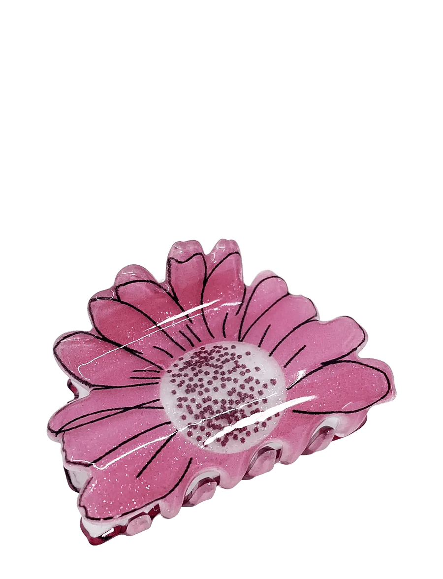 Pipol's Bazaar - Summer Flower Clamp Rose - hårklemmer - pink - 0
