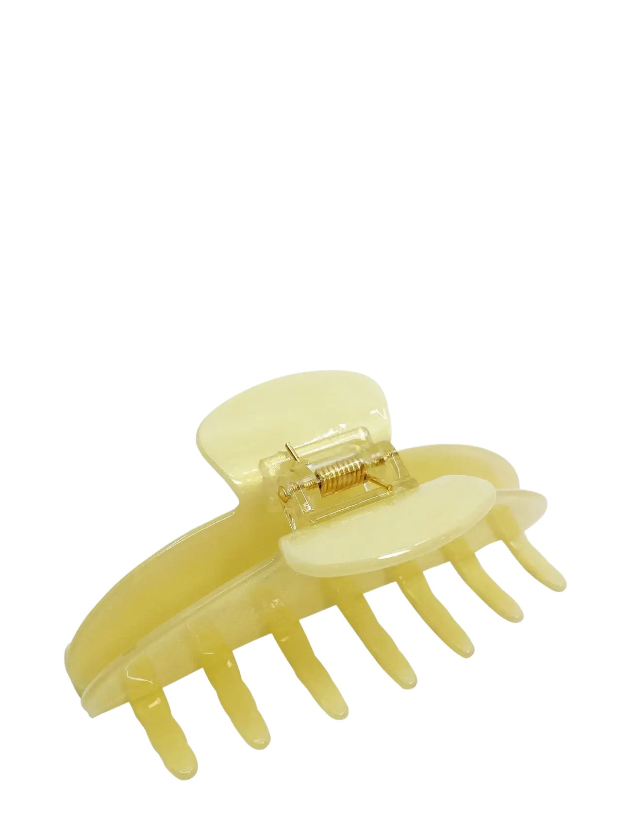Pipol's Bazaar Jelly Clamp Yellow, One Size, Yellow, Hårtilbehør > Hårkløer, Dame