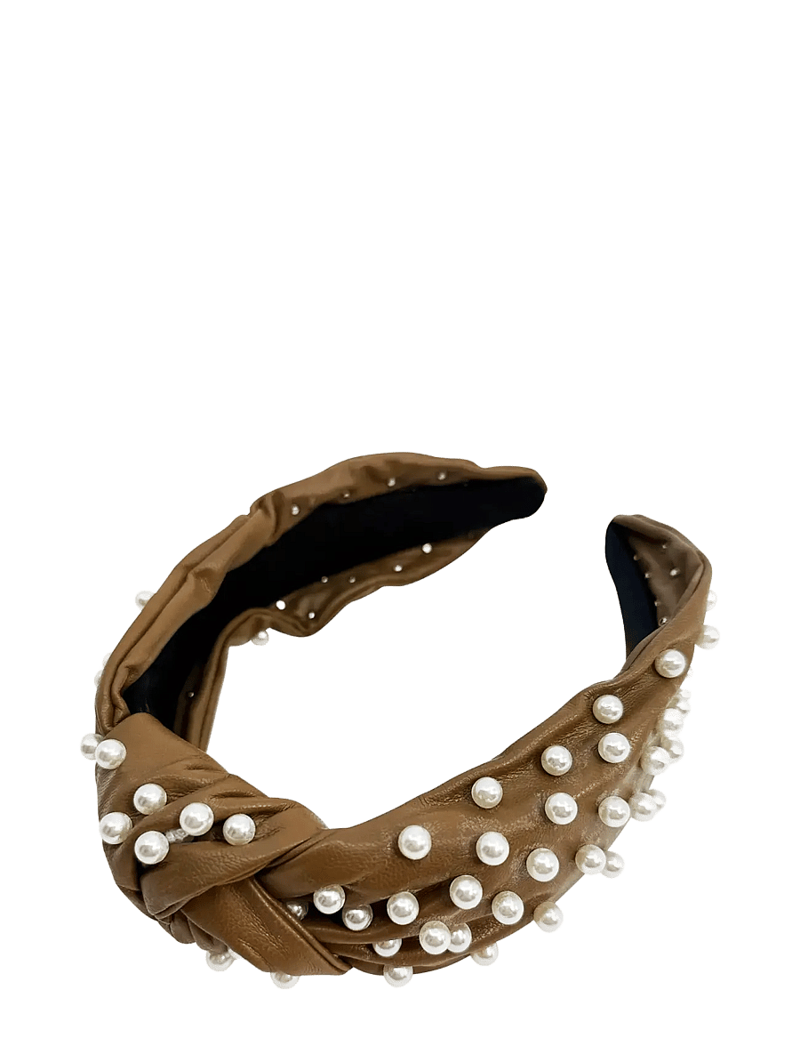 Pipol's Bazaar - Soiree Diadema Light Brown - haarbänder - brown - 0