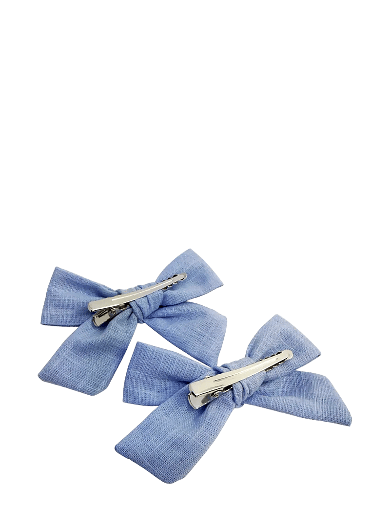 Pipol's Bazaar - Stina Bow 2 pcs Light Blue - hair clips - blue - 1