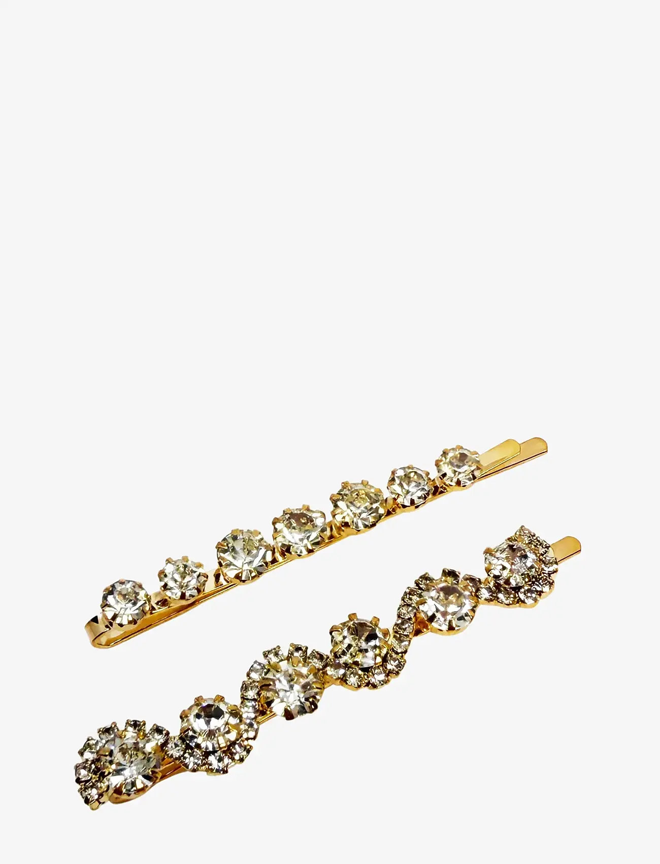 Pipol's Bazaar - Sparkling Annie Pin Gold 2pcs - haarnadeln - gold - 0
