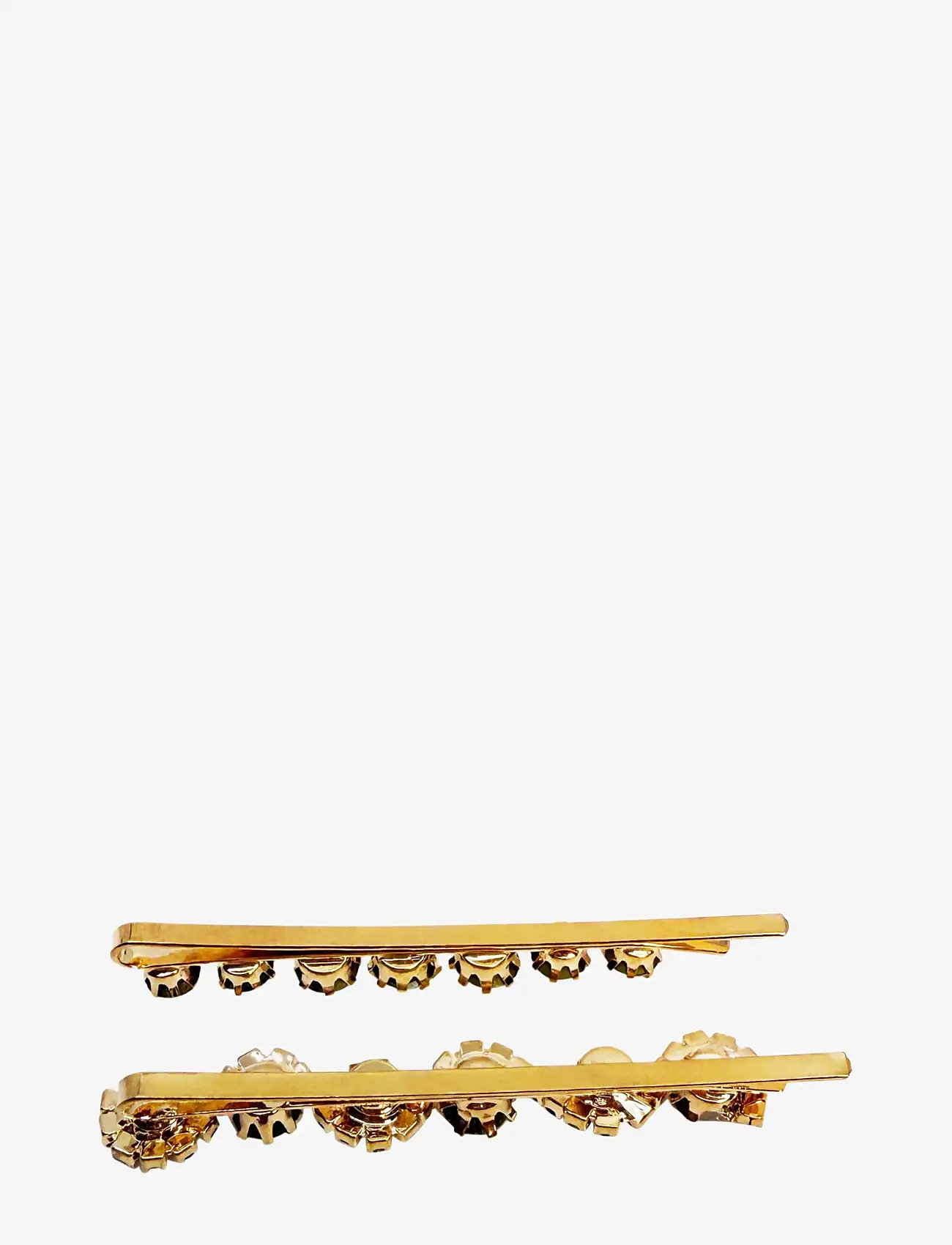 Pipol's Bazaar - Sparkling Annie Pin Gold 2pcs - haarnadeln - gold - 1