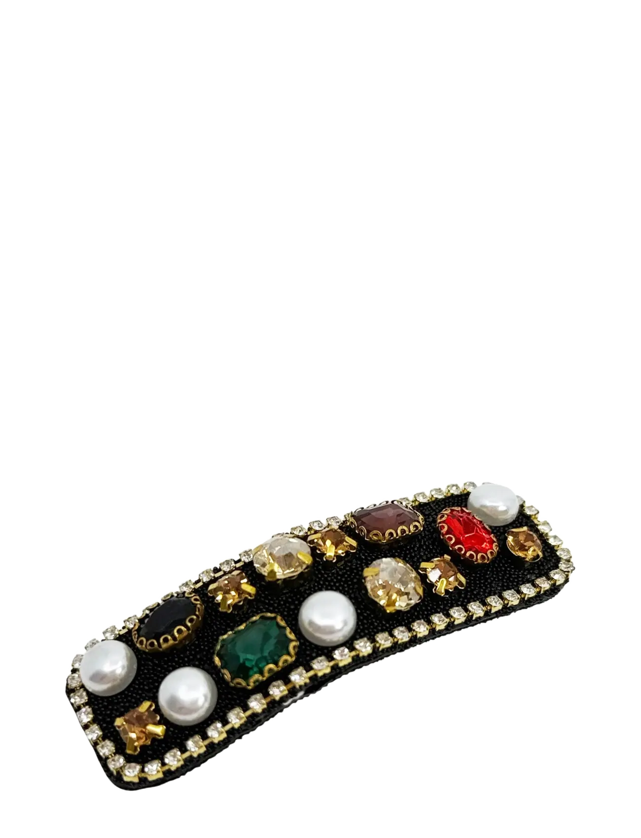 Pipol's Bazaar La Rochelle Barette Black - Hiusklipsi - BLACK / black