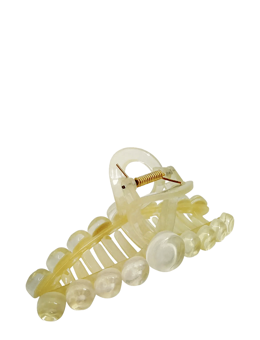 Pipol's Bazaar - Bubble Clamp Milky White - hårklemmer - white - 0