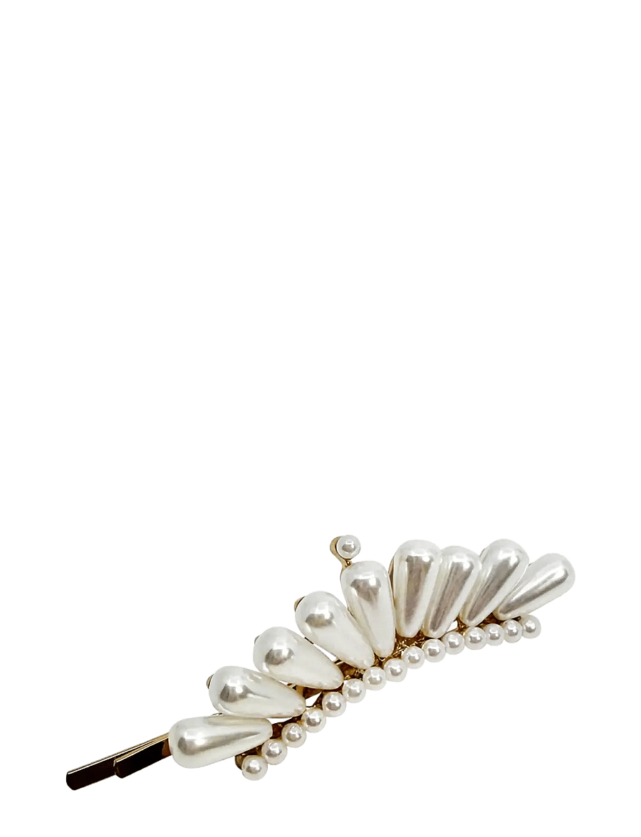 Pipol's Bazaar - Roya Pin Gold - hårnålar - white - 0