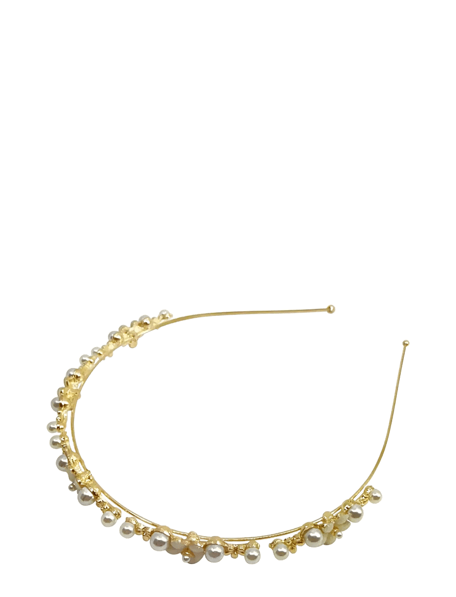Pipol's Bazaar - Grace Diadema Perla - stirnbänder - white - 0